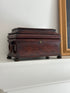 1815 English Regency Mahogany Antique Tea Caddy | Collectors Gene Collectibles