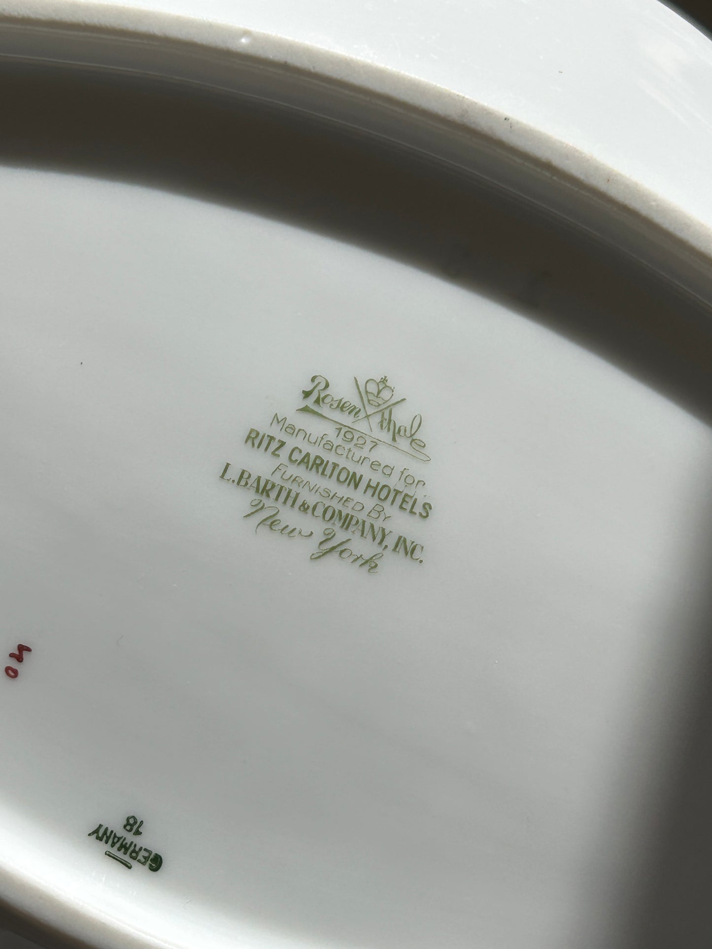 1927 Ritz Carlton Vintage Relish Dish | Rare & Collectible at Collectors Gene