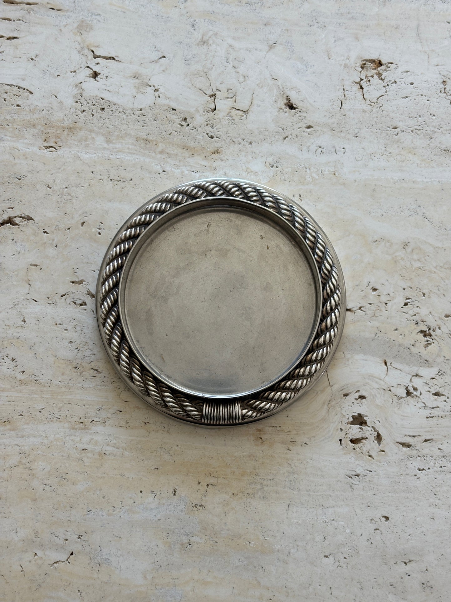 1960s Hermès Cordage Rope Wine Coaster | Collectors Gene Vintage Shop