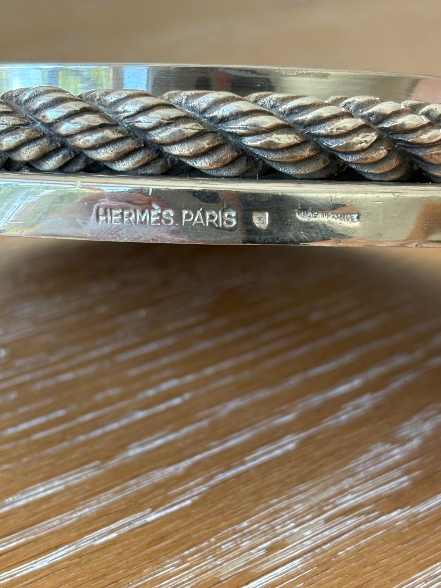 1960s Hermès Cordage Rope Wine Coaster | Collectors Gene Vintage Shop