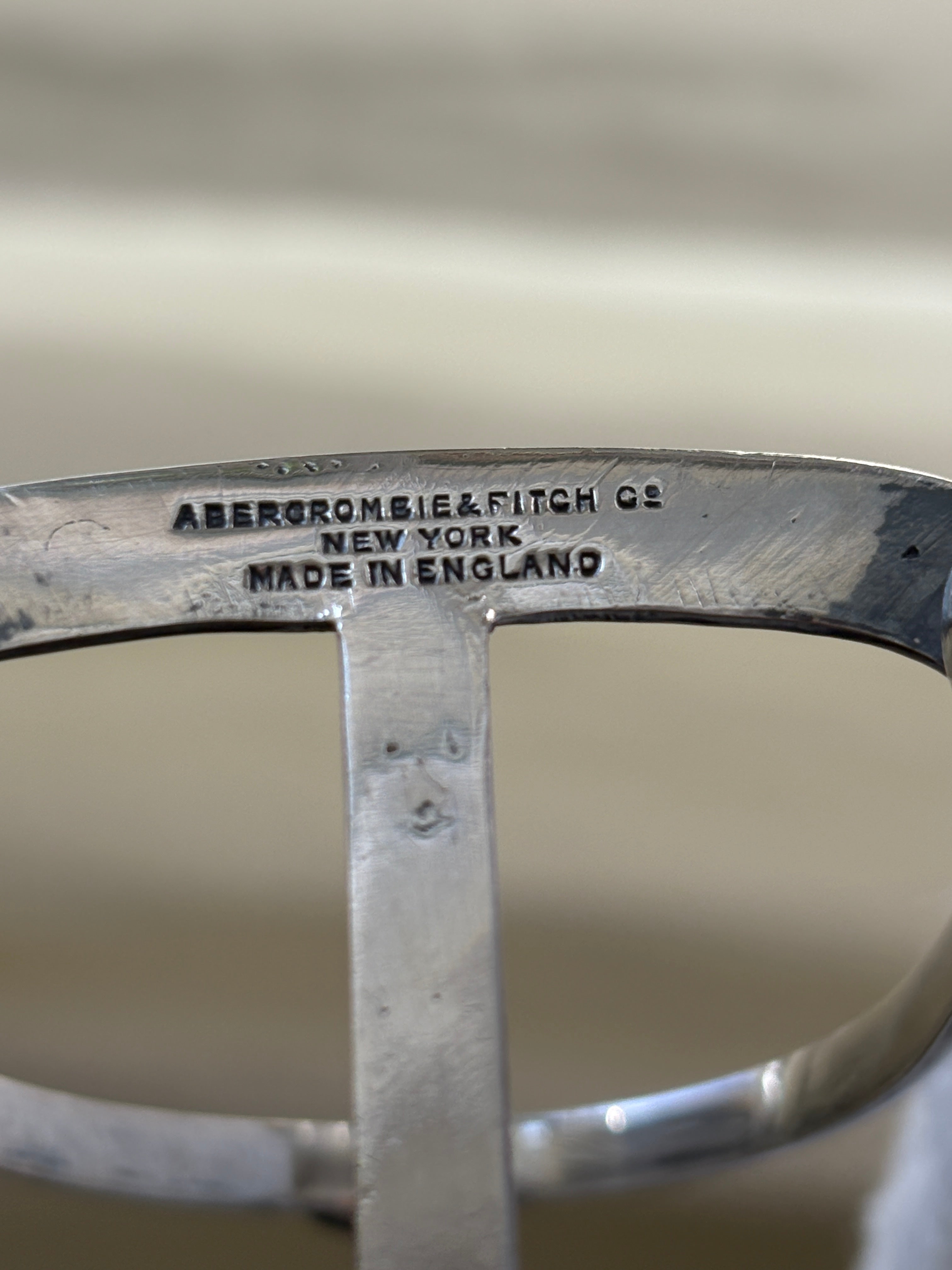 Abercrombie & Fitch Silverplate Toast Rack – Made in England | Collectors Gene