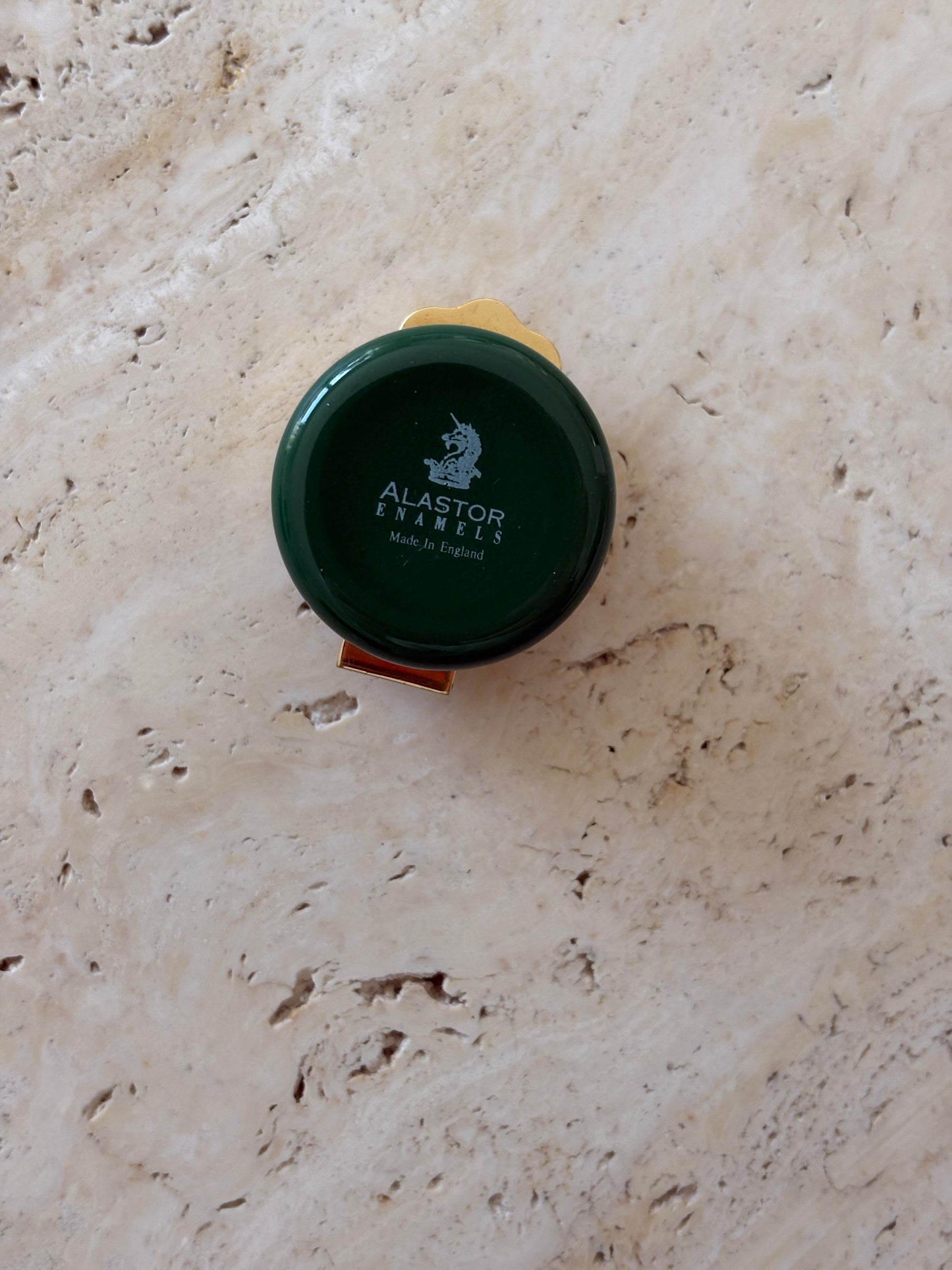 Alastor Enamels England Tartan Small Trinket Box | Collectors Gene Vintage Store