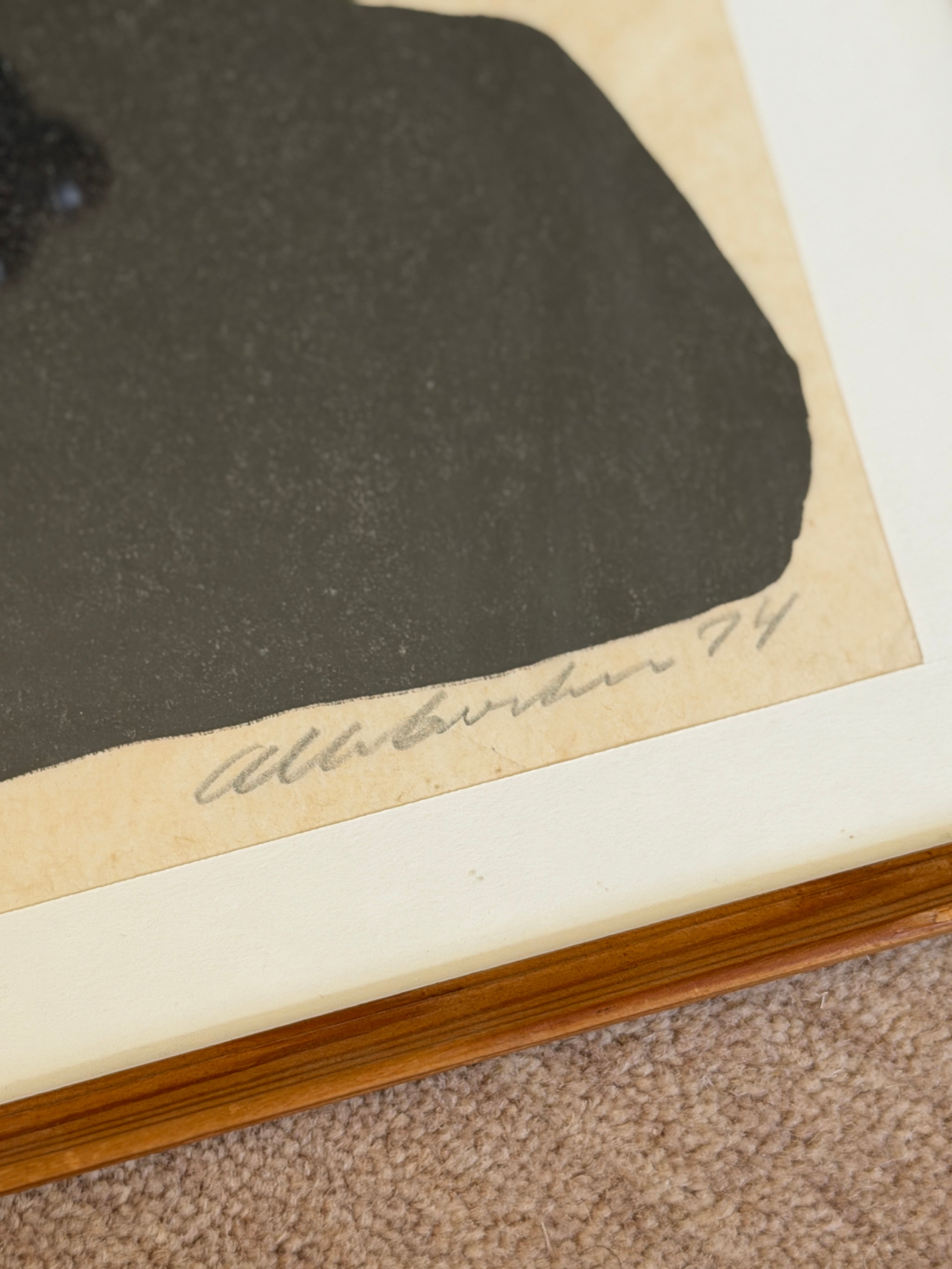 Albert Bertelsen Signed Bull Woodcut 1974 | Collectors Gene