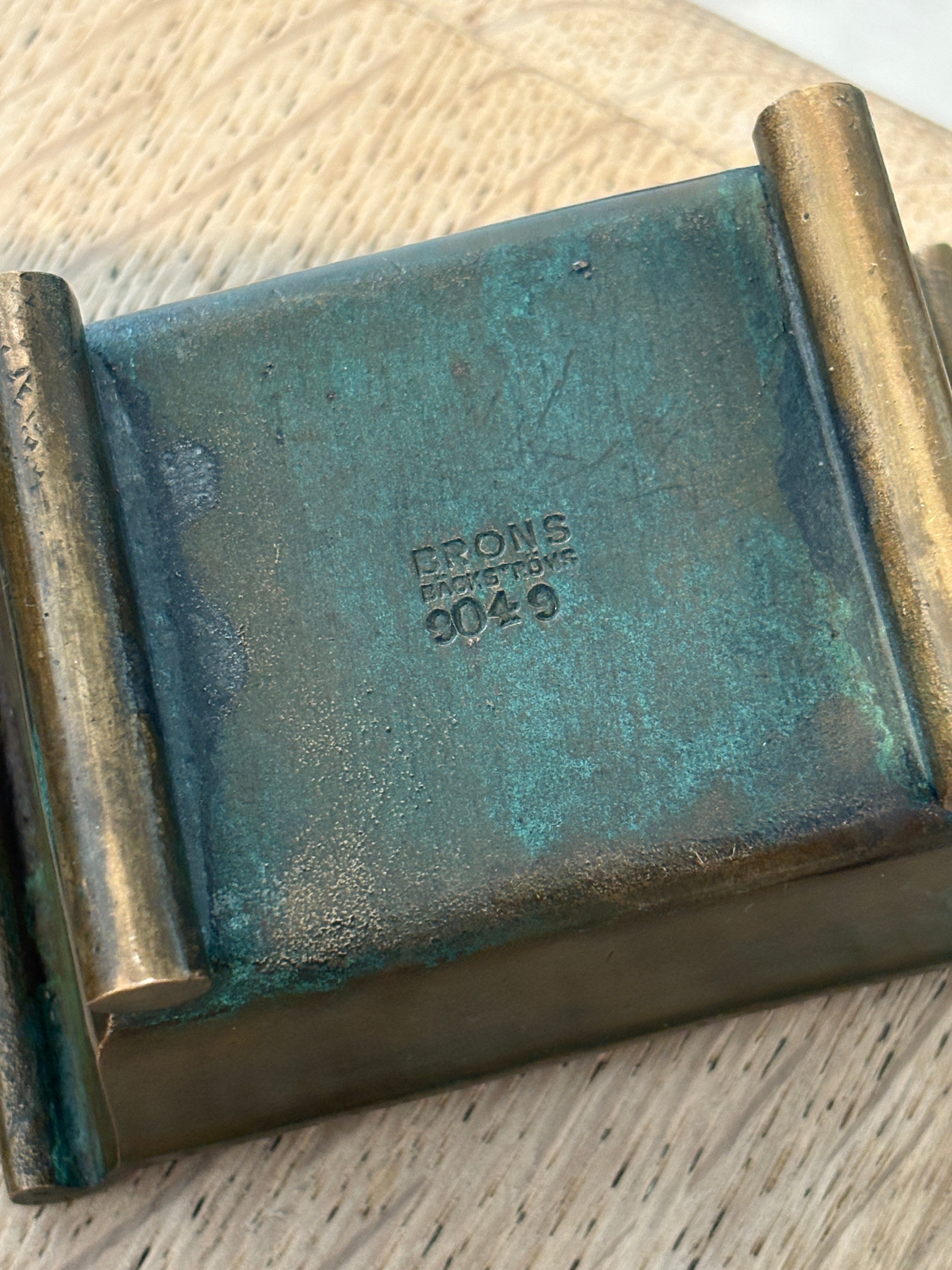 Bronze Bowl by Sune Bäckström for Einar Bäckströms Metallvarufabrik - c. 1930s | Collectors Gene