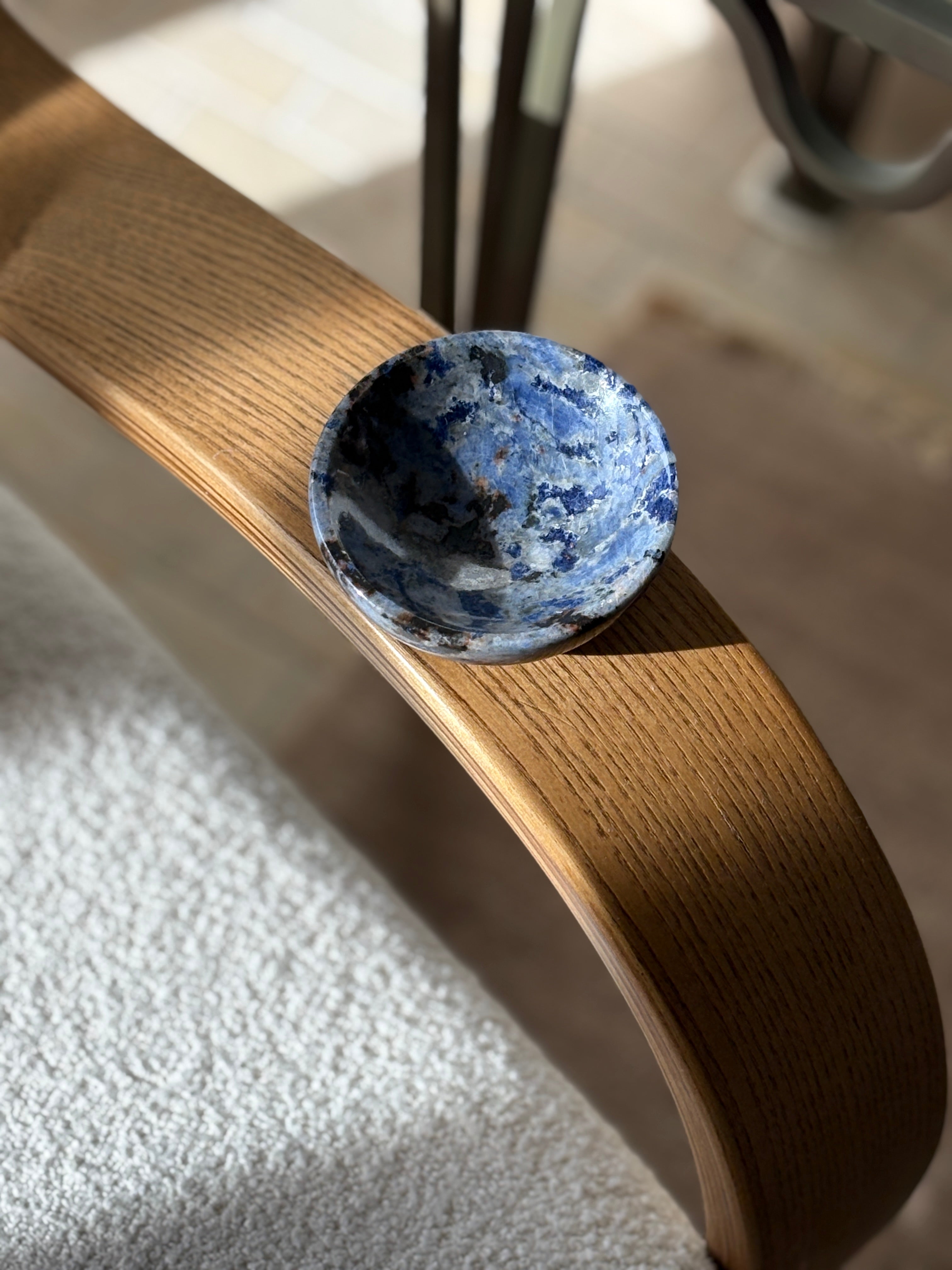 Christian Dior Carved Lapis Dish - c.1970 | Collectors Gene