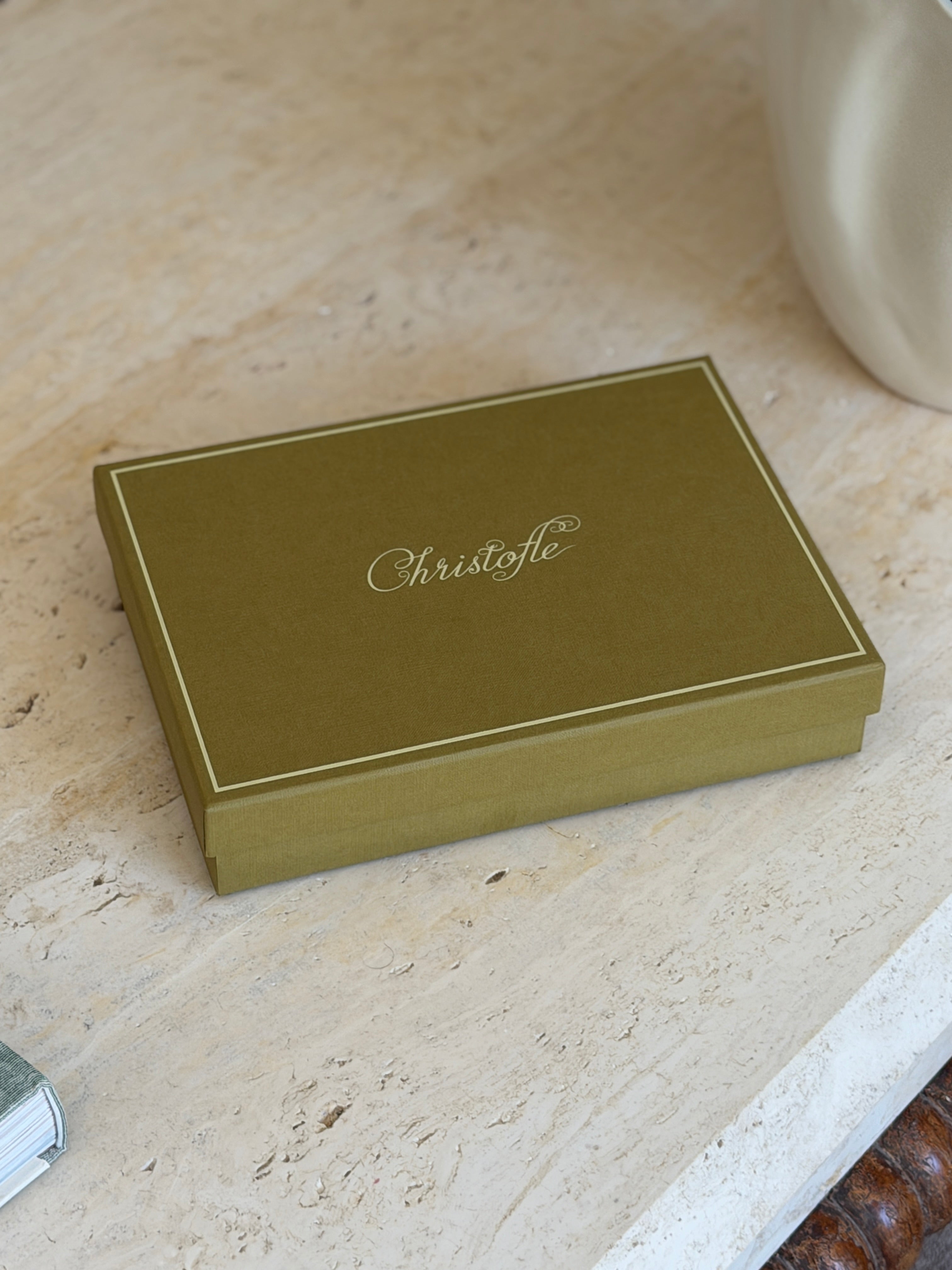 Christofle Anemone Silver-Plated French Serving Tray | Collectors Gene