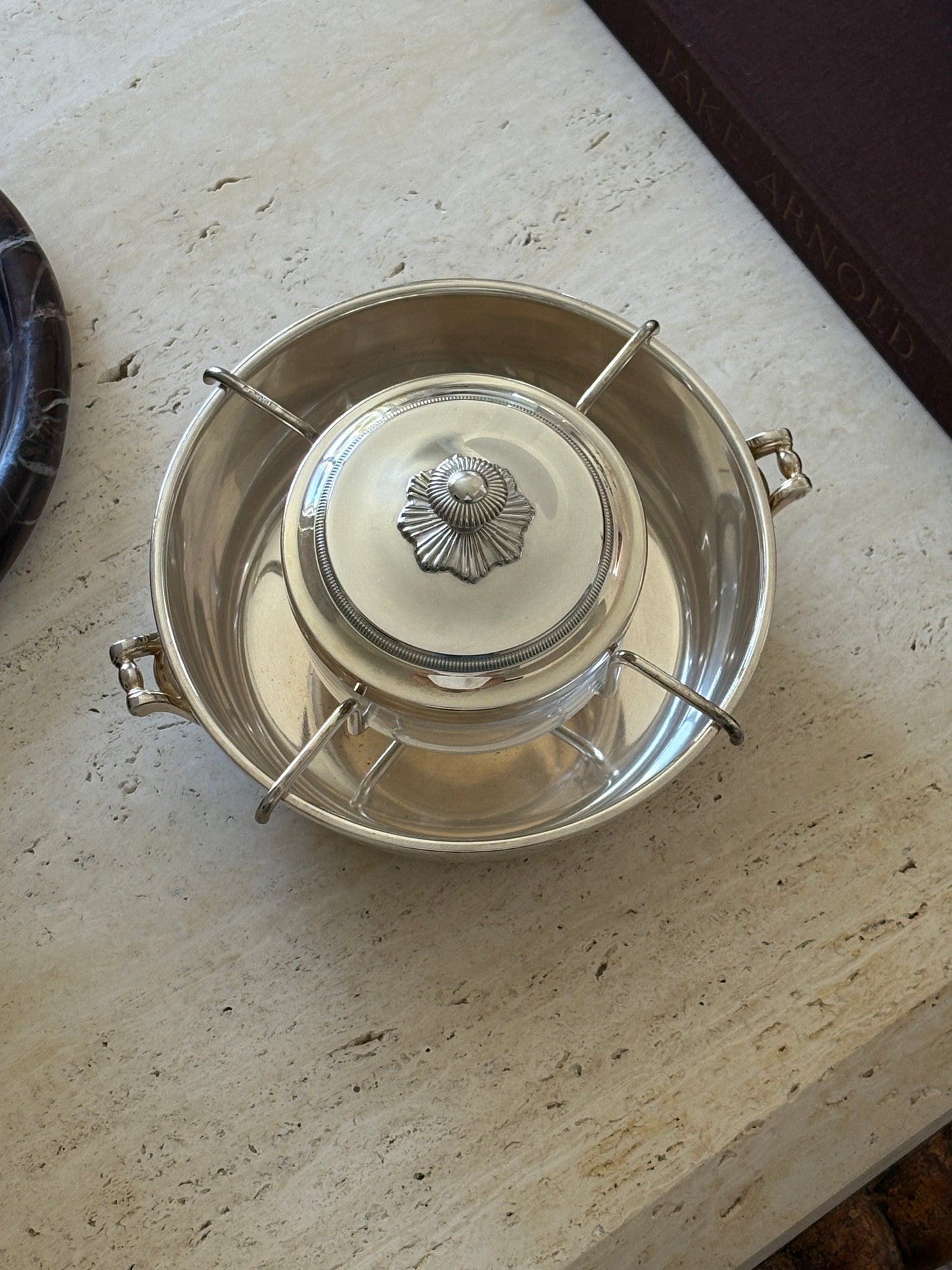 Christofle Caviar Serving Dish | Collectors Gene Vintage Sourcing