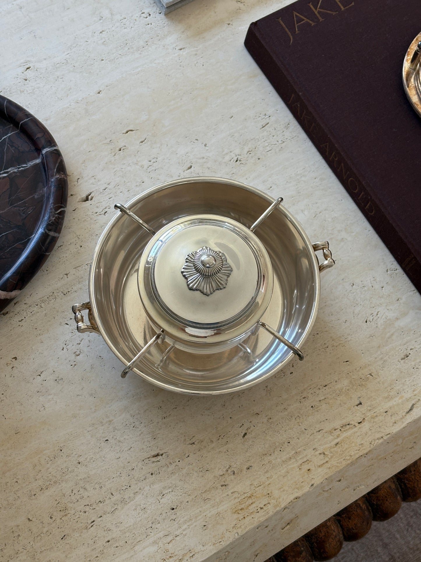 Christofle Caviar Serving Dish | Collectors Gene Vintage Sourcing