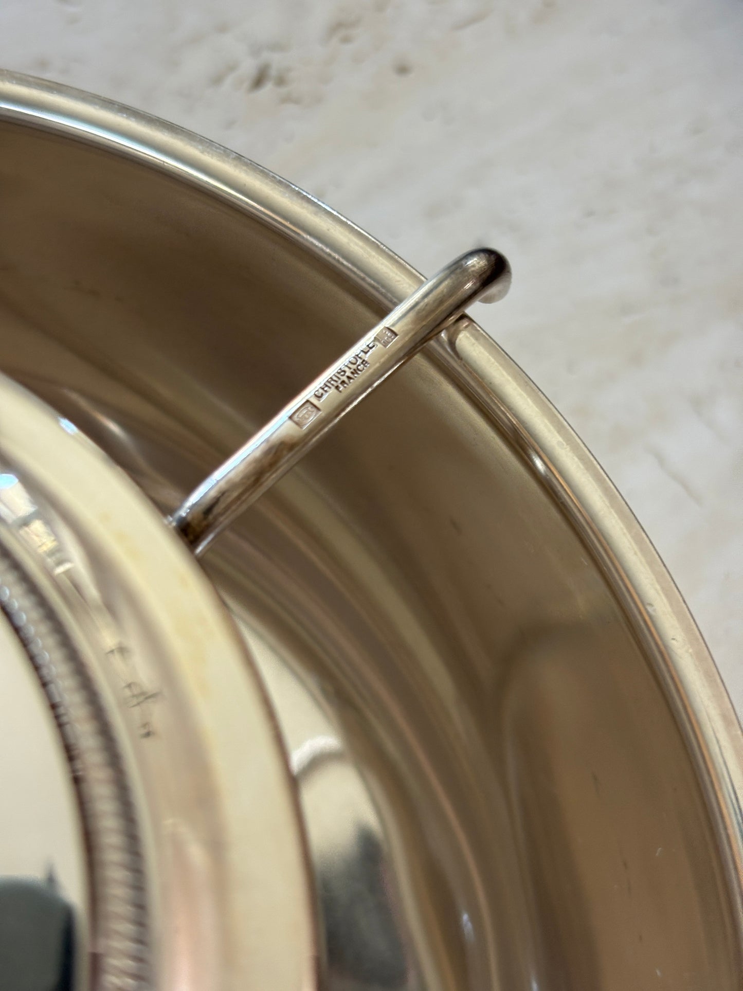 Christofle Caviar Serving Dish | Collectors Gene Vintage Sourcing