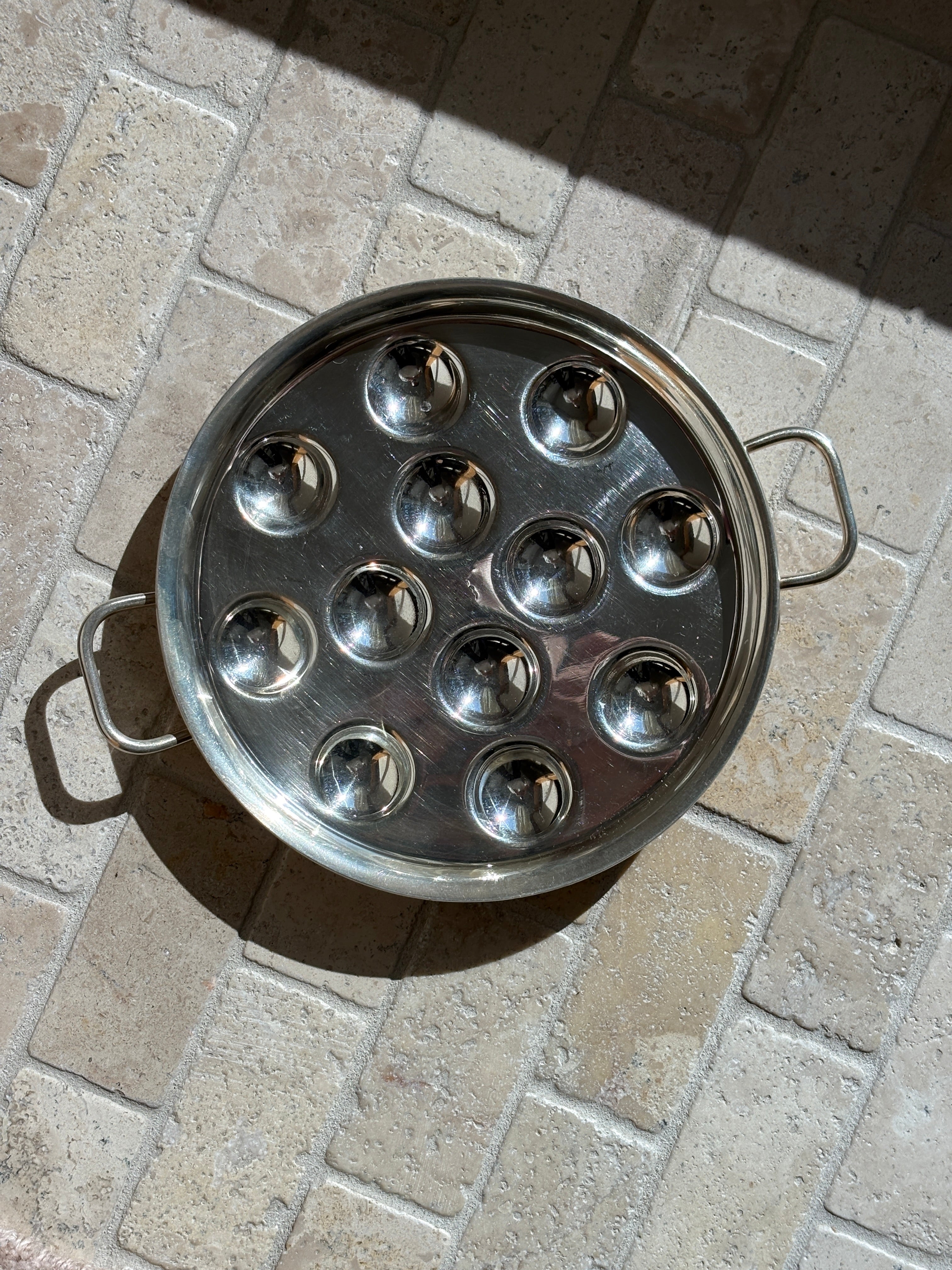 Christofle Gallia Escargot Deviled Egg Serving Dish | Collectors Gene