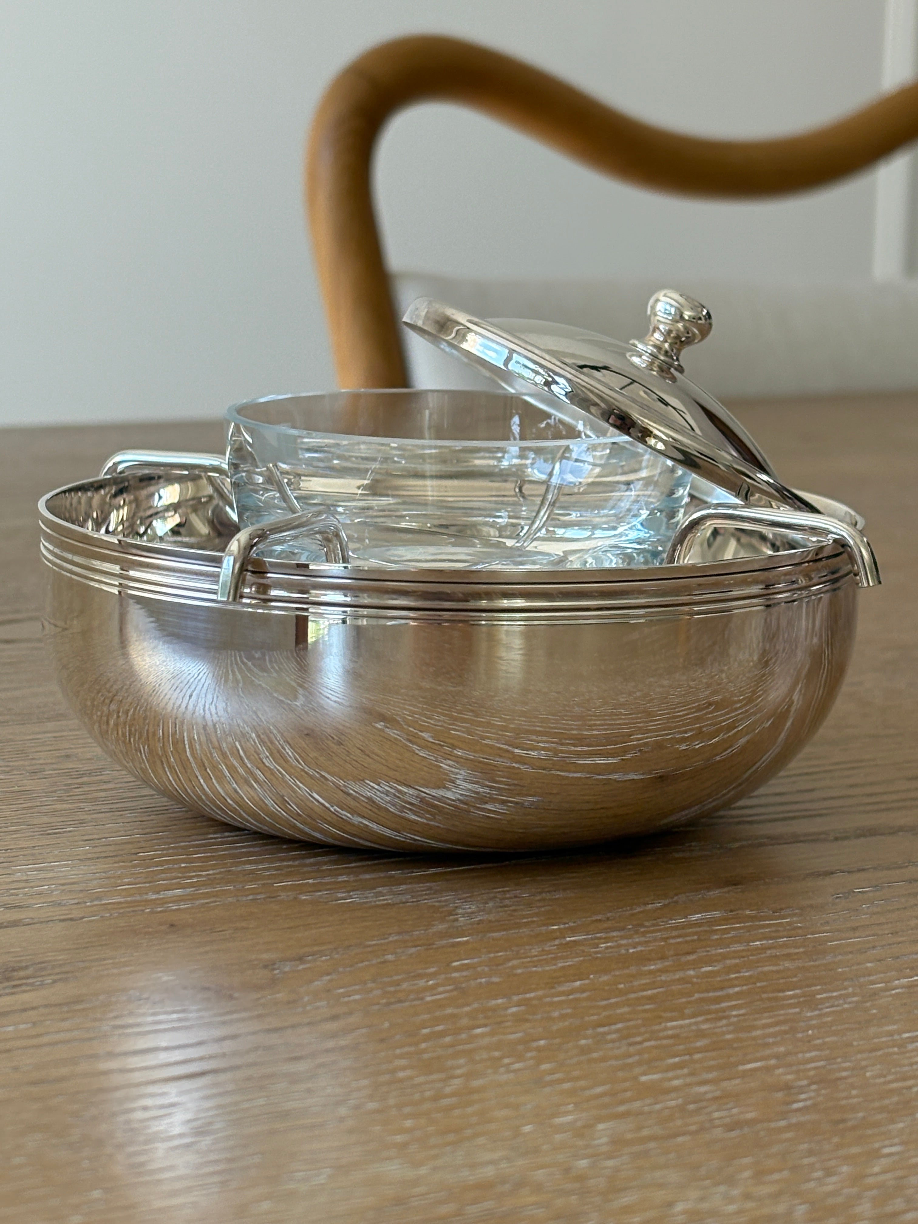 Christofle Silver Caviar Serving Dish | Collectors Gene Rare Collectibles