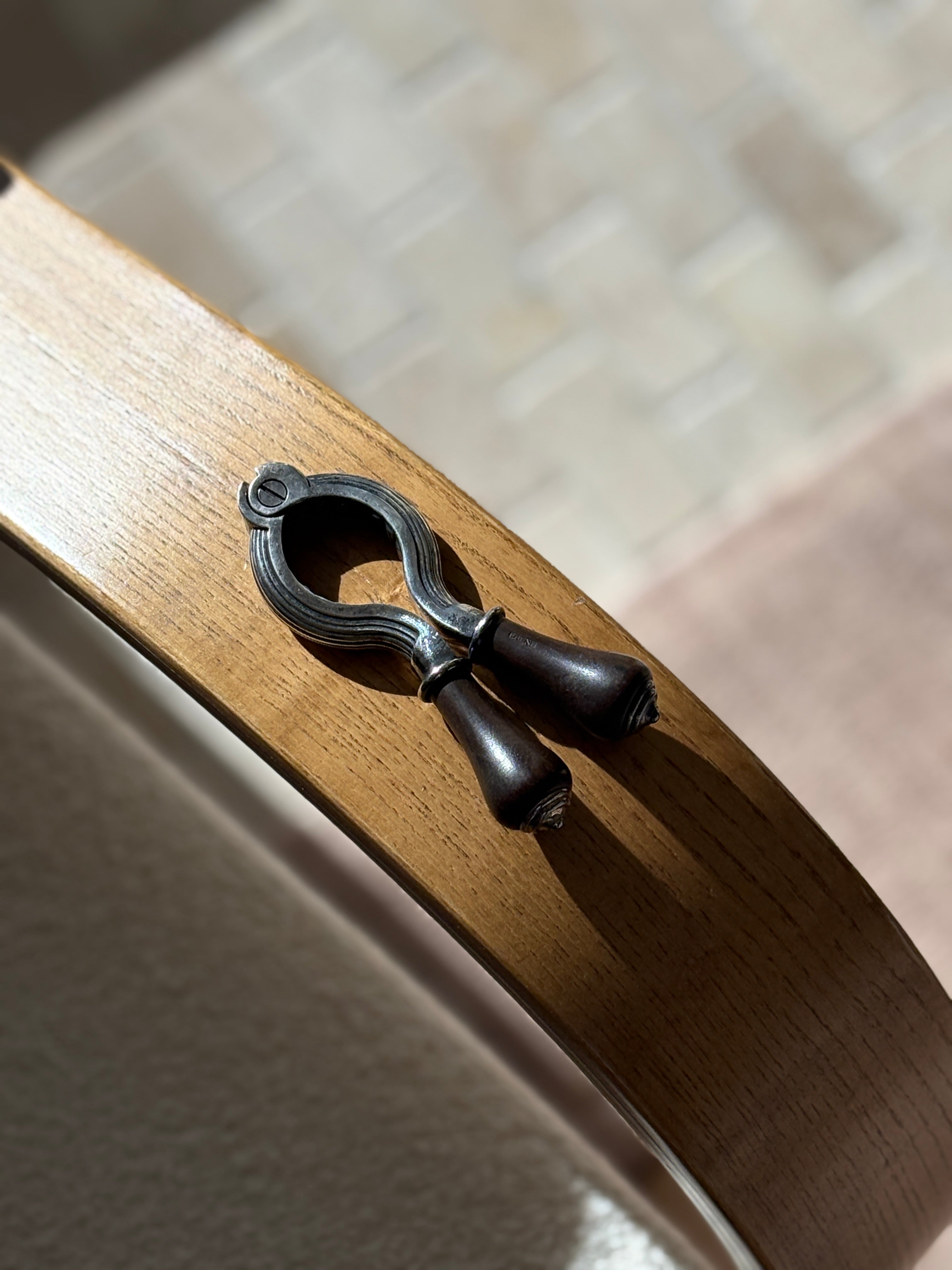 Christofle Silverplate & Ebony Champagne Opener (France, c. 20th Century) | Collectors Gene