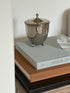 Chrome Lidded Jar on Ball Feet | Collectors Gene