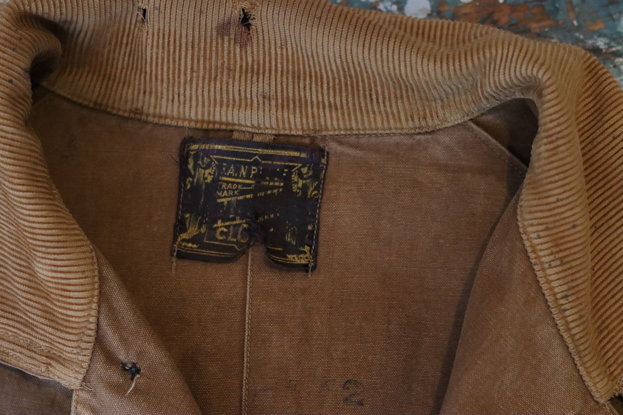 Corduroy Throat Latch Collar Wax Canvas Vest | Doug Bihlmaier