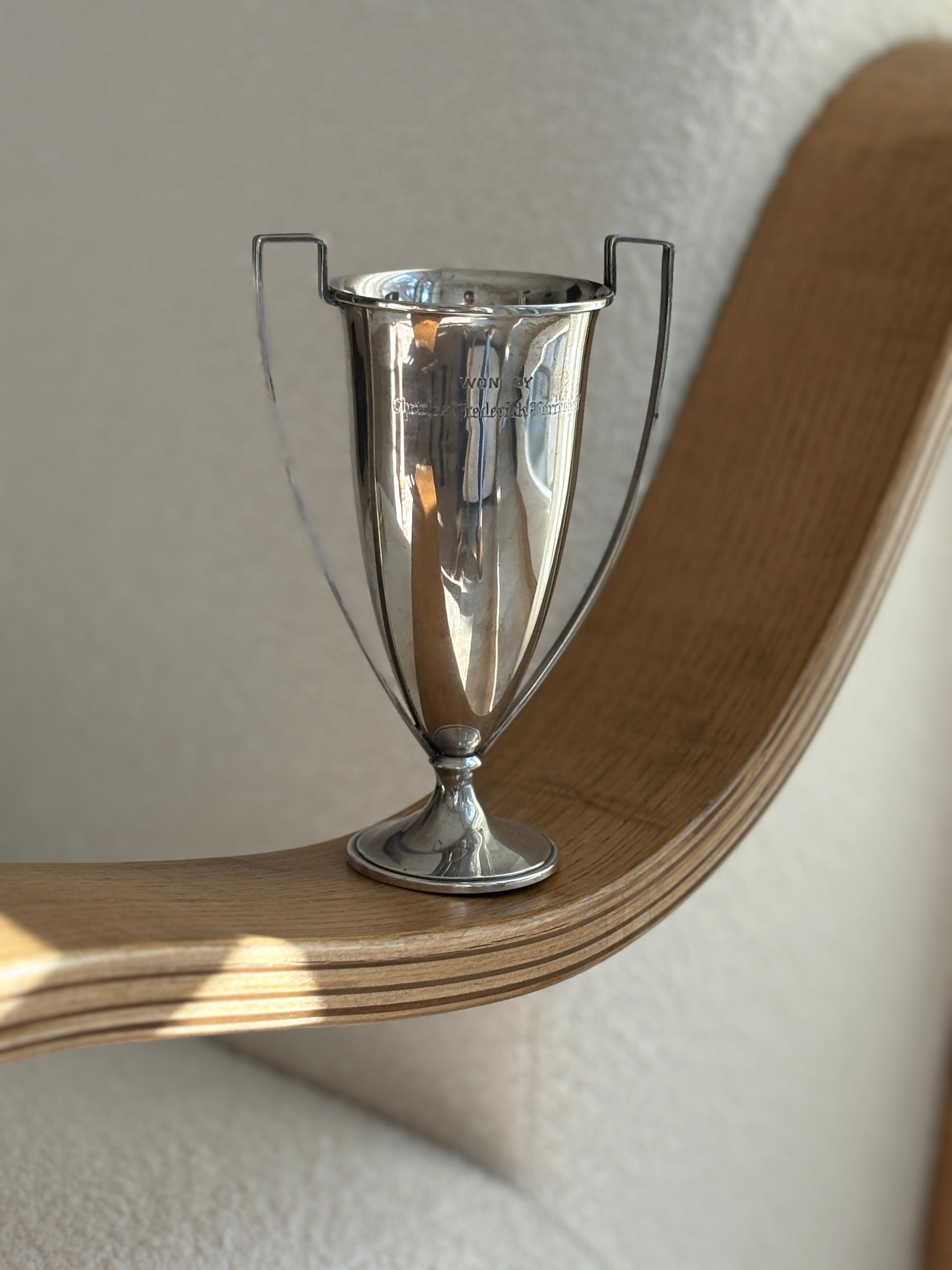 Coronado Country Club Tennis Trophy – Sterling Silver & Enamel, c. 1917 | Collectors Gene