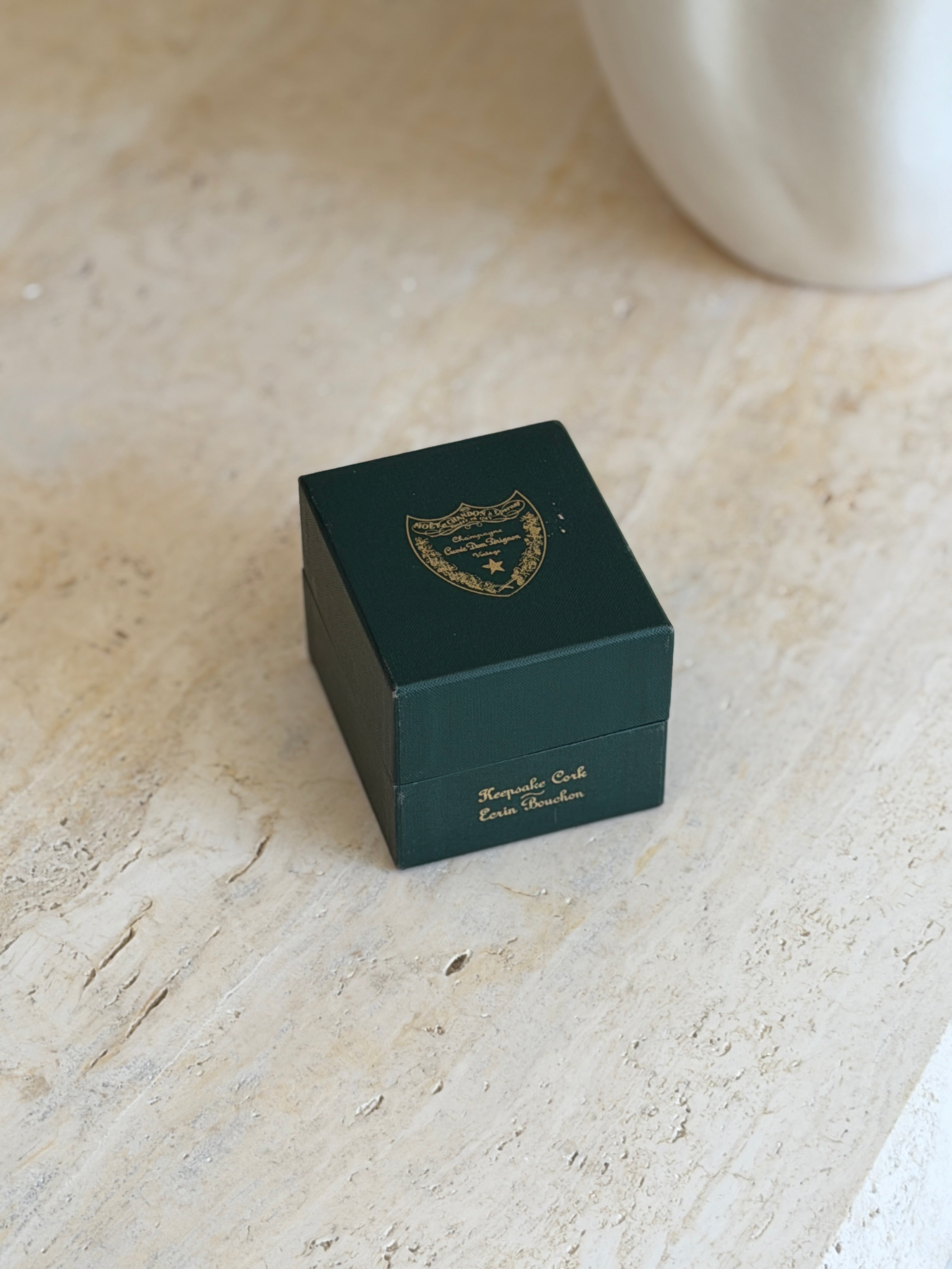 Dom Pérignon x Christofle Silver Cork Saver with Original Box & Pouch