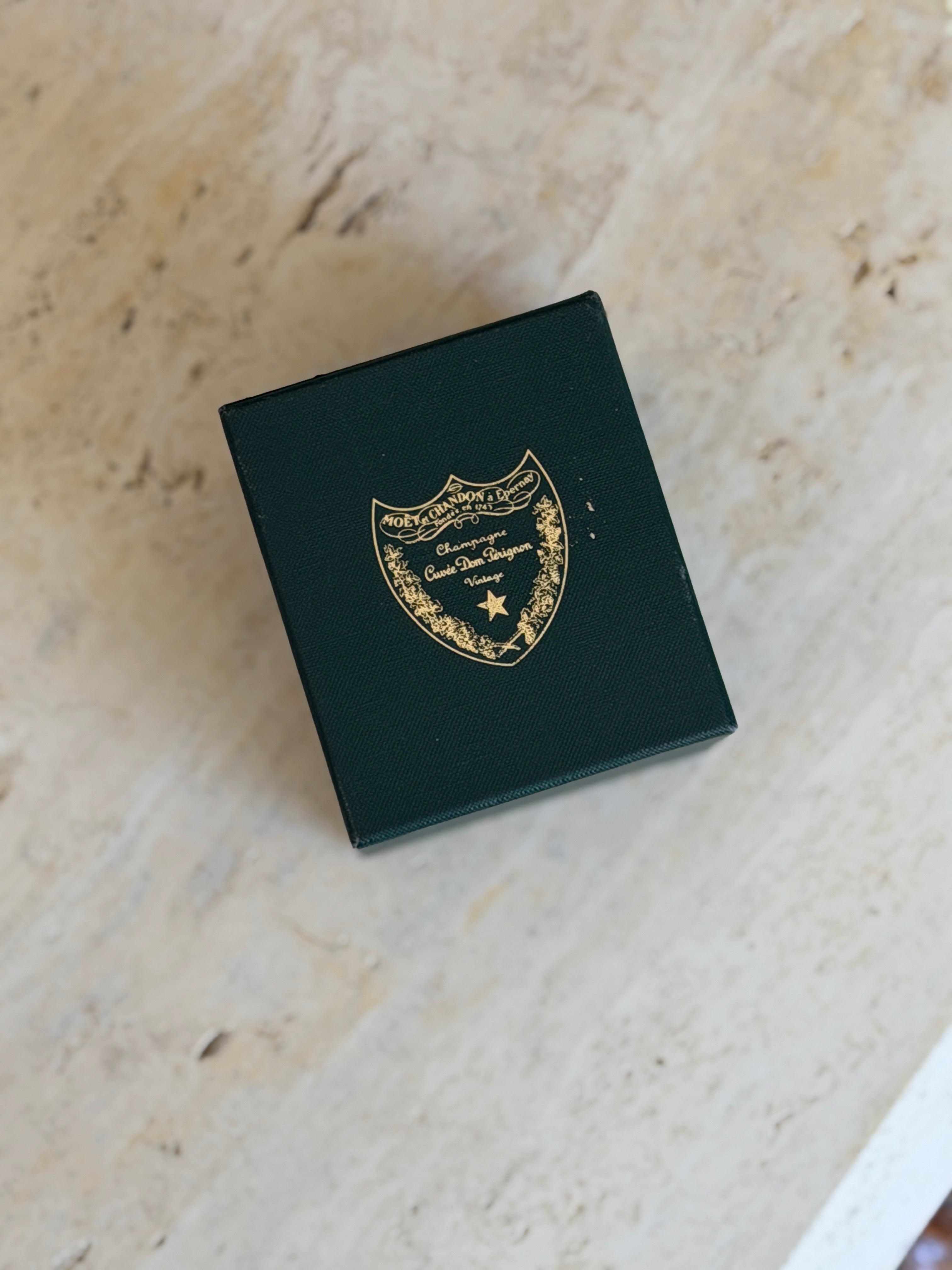 Dom Perignon x Christofle Silver Cork Saver with Original Box Pouch | Collectors Gene