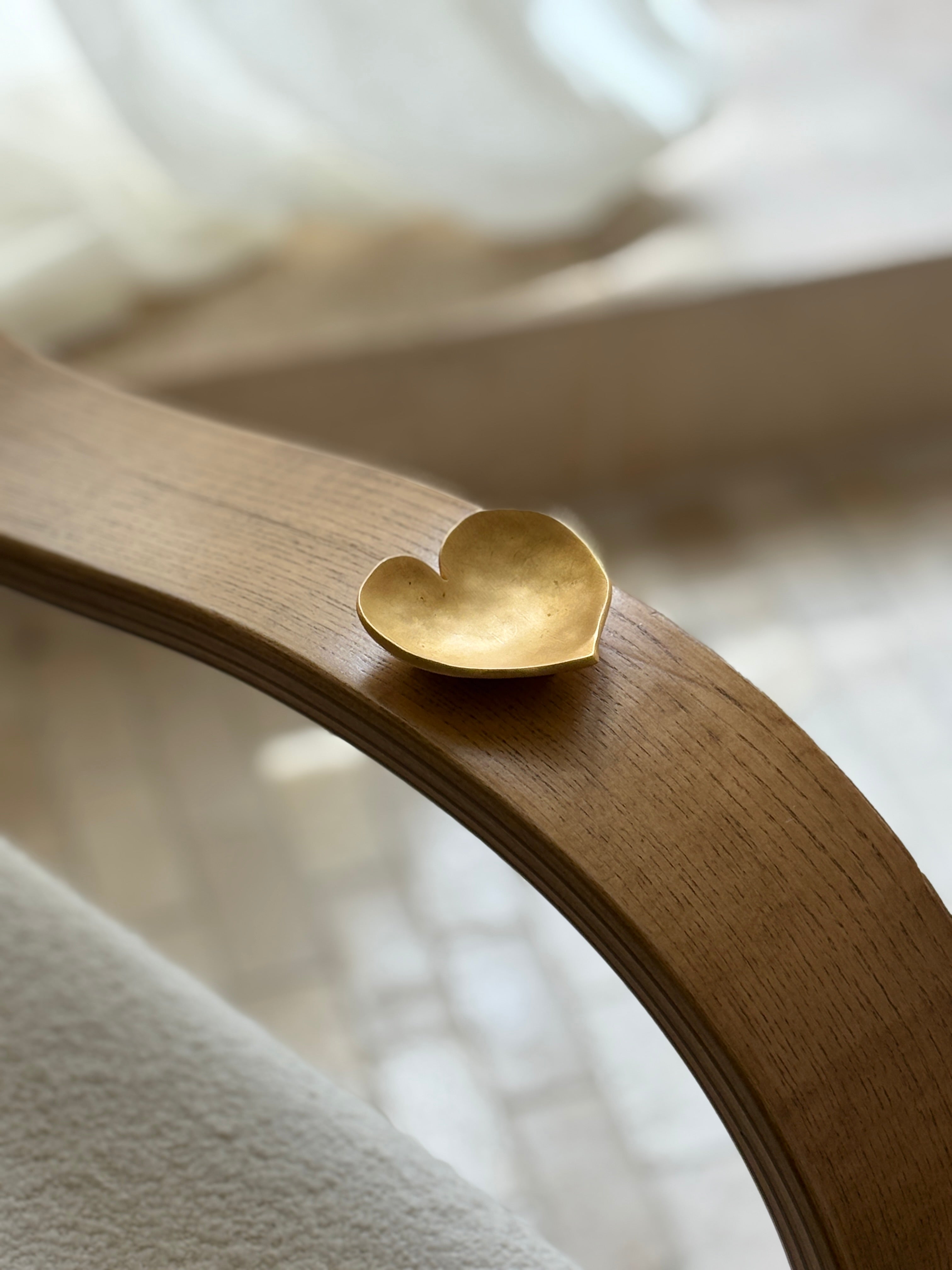 Edouard Rambaud Paris Gilt Metal Heart Vide Poche No. 1 | Collectors Gene