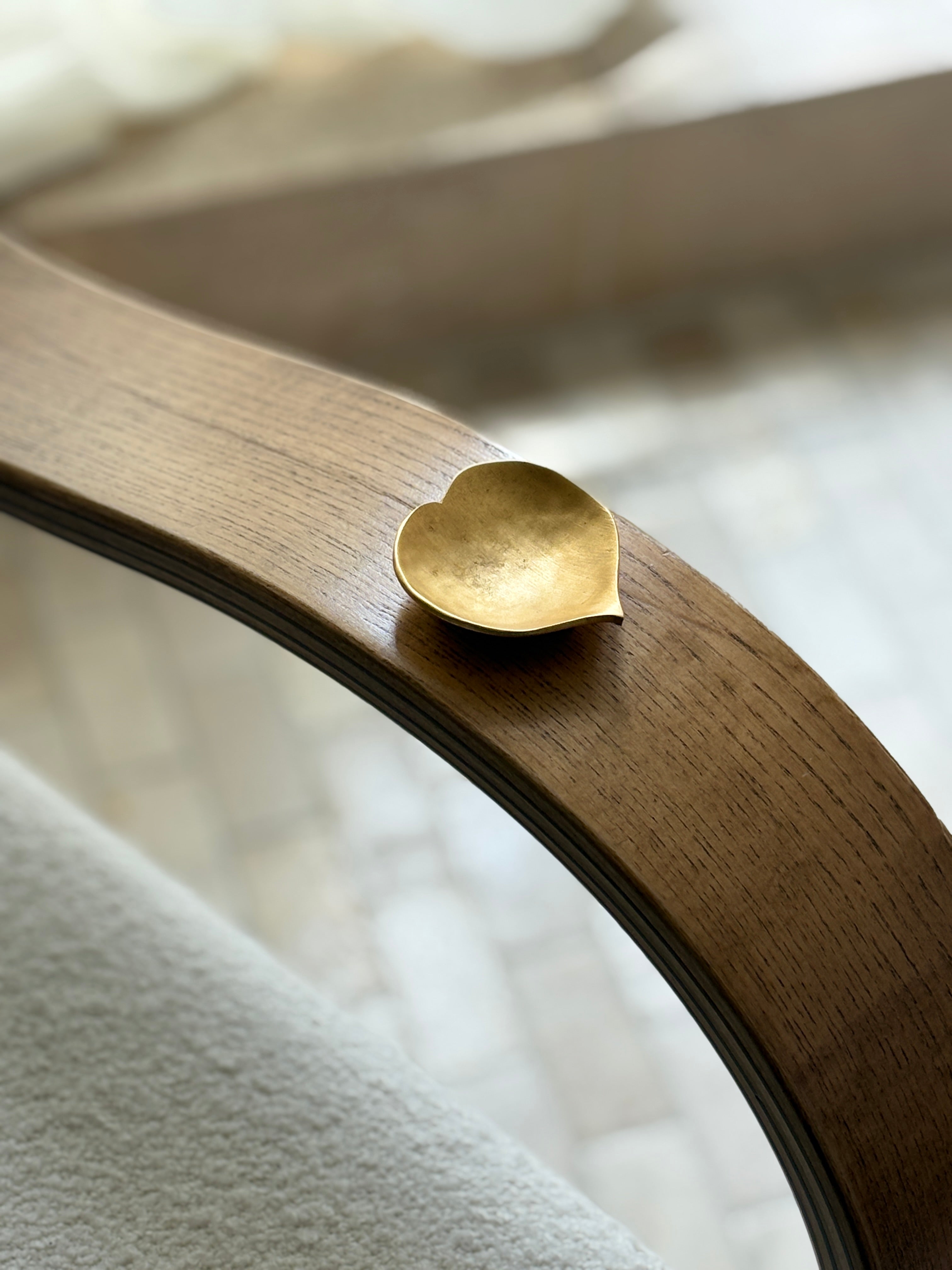 Edouard Rambaud Paris Gilt Metal Heart Vide Poche No. 2 | Collectors Gene