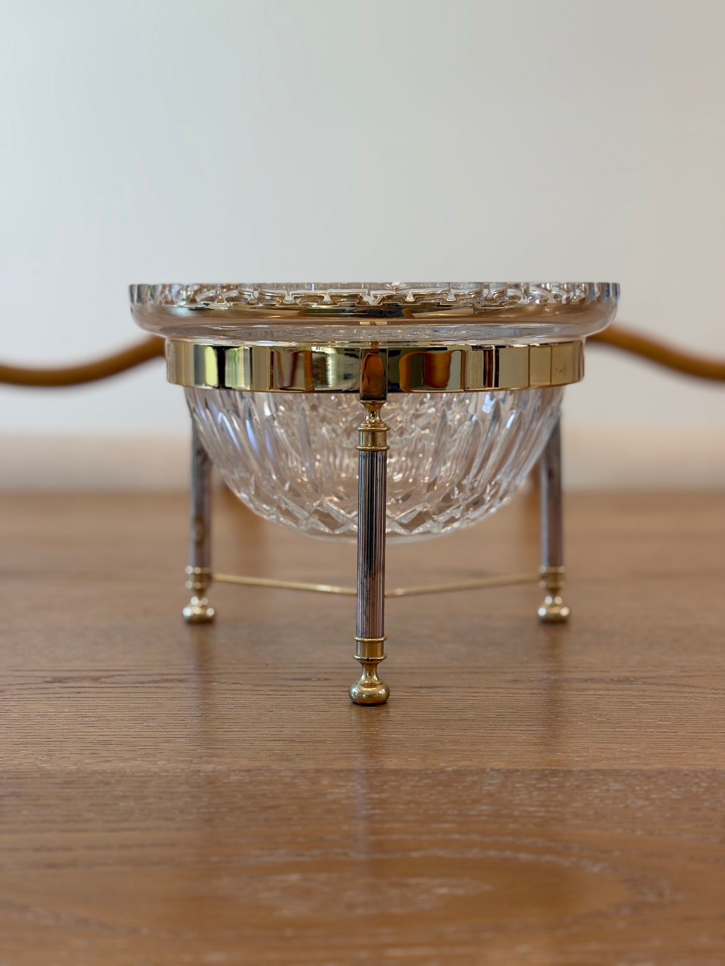 English Cut Crystal Caviar Server by Design Guild | Collectors Gene