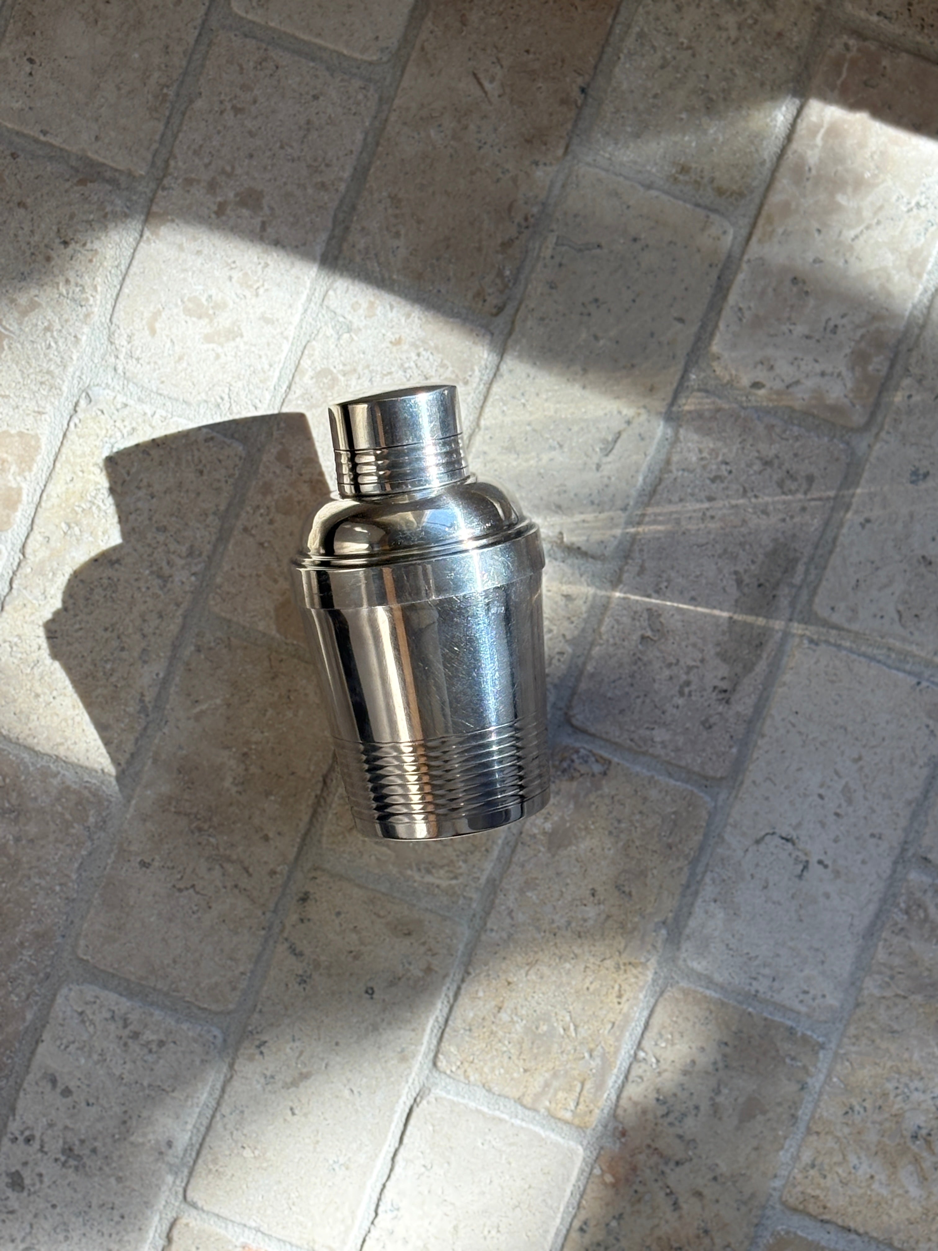 French Art Deco Mini Cocktail Shaker with Built-In Juicer | Collectors Gene