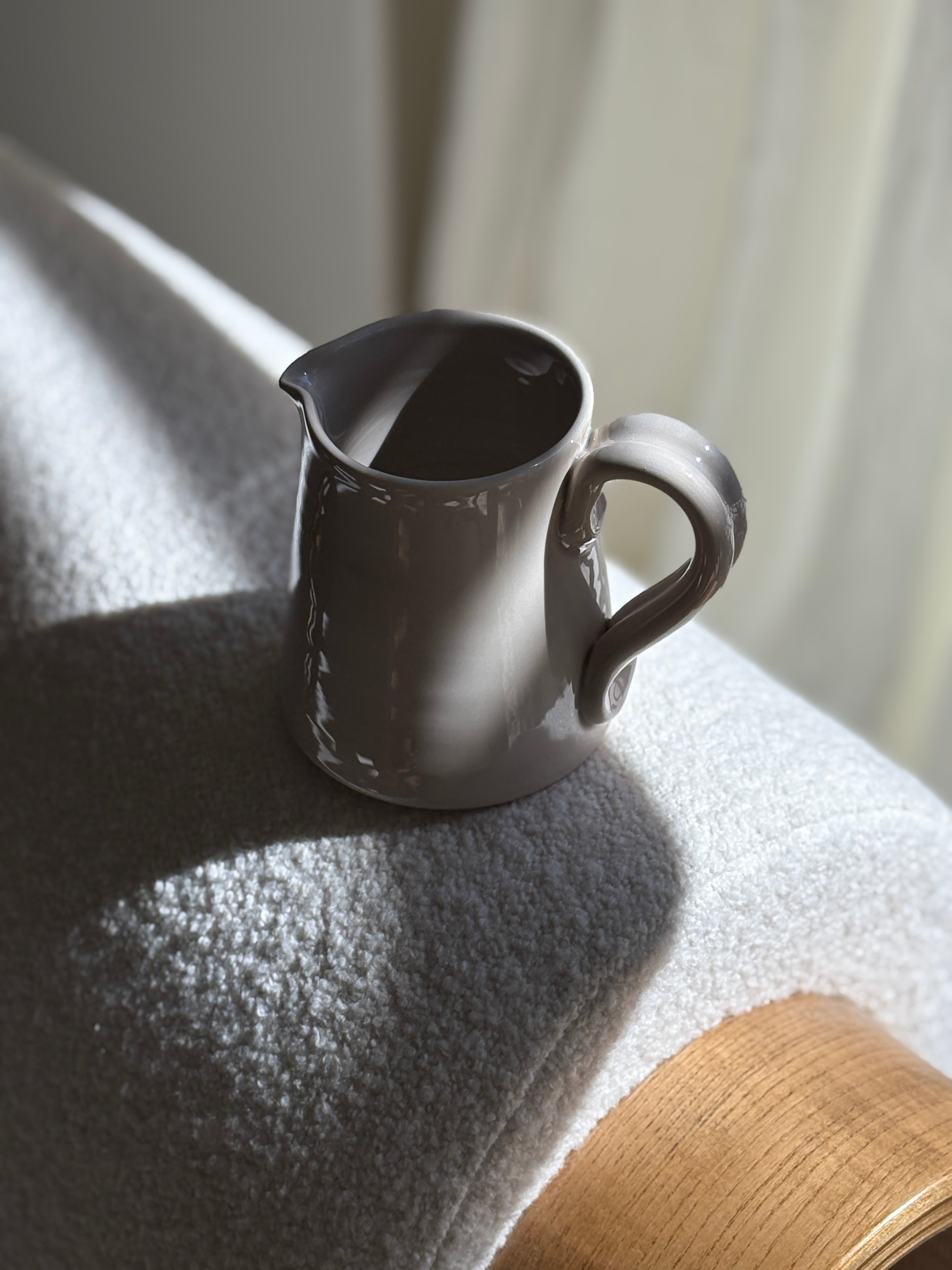 French Ceramic Creamer Pitcher by Maison Pichon Uzès | Collectors Gene