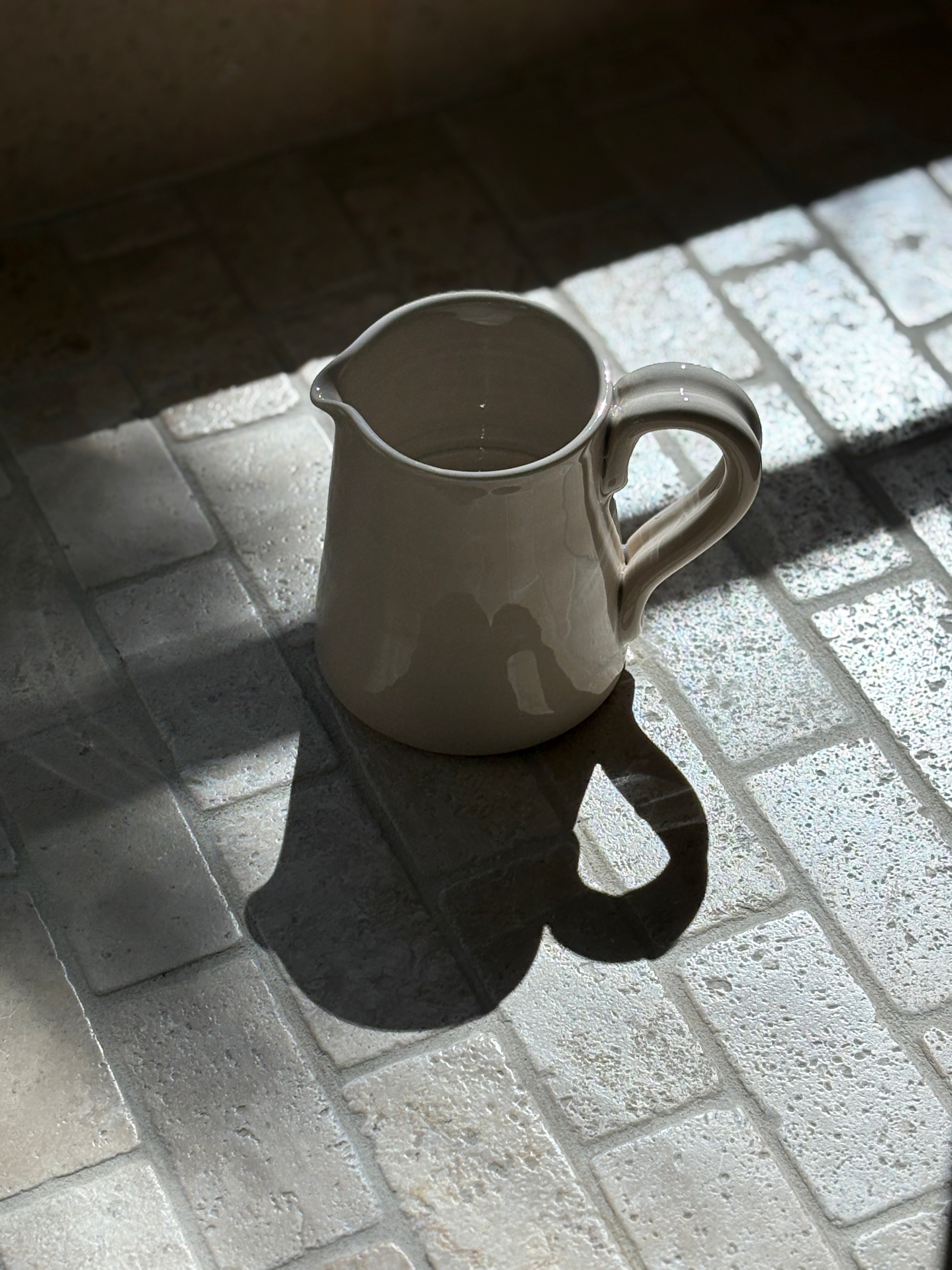French Ceramic Creamer Pitcher by Maison Pichon Uzès | Collectors Gene