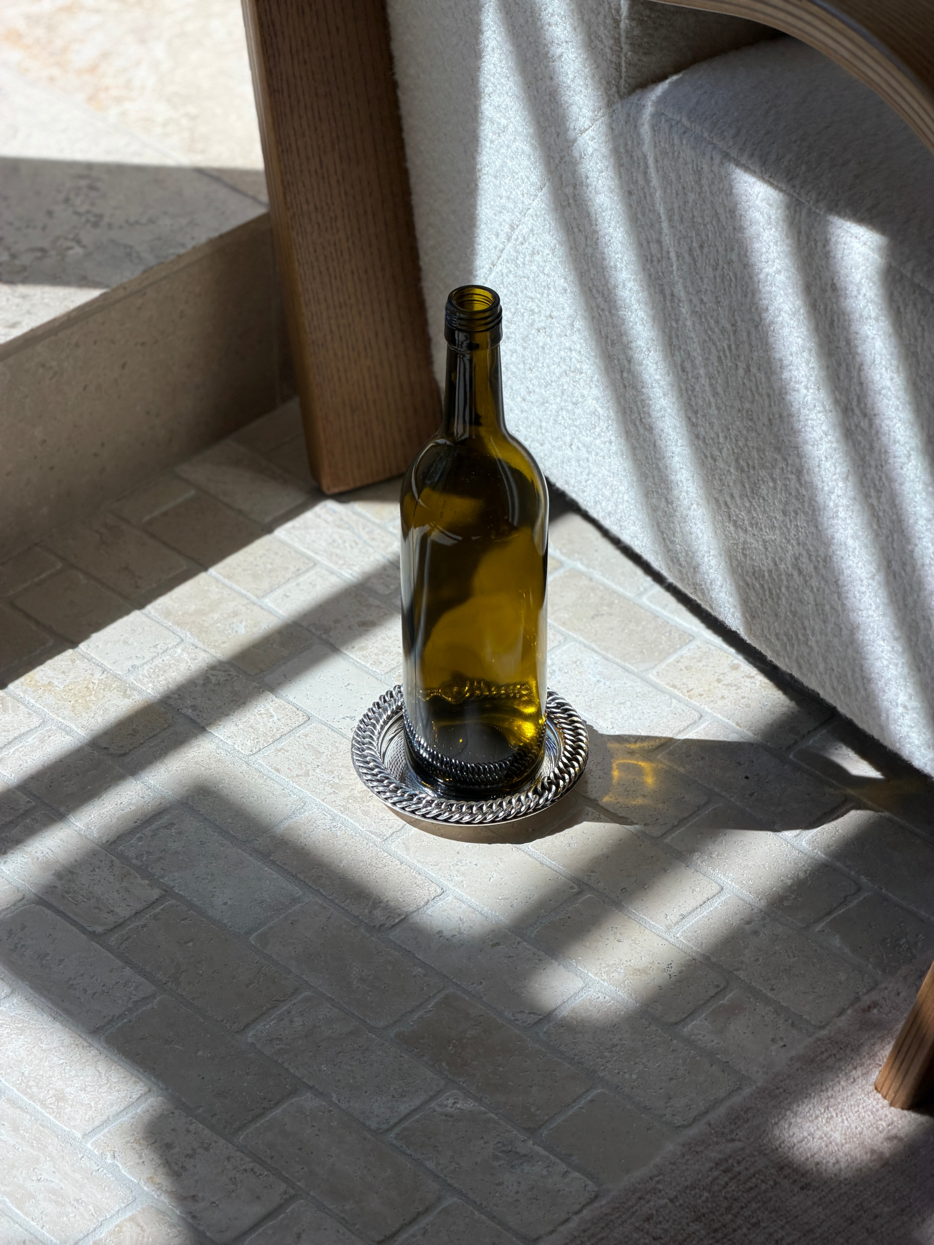 Hermes Chainlink Guilloche Bottle Coaster | Collectors Gene