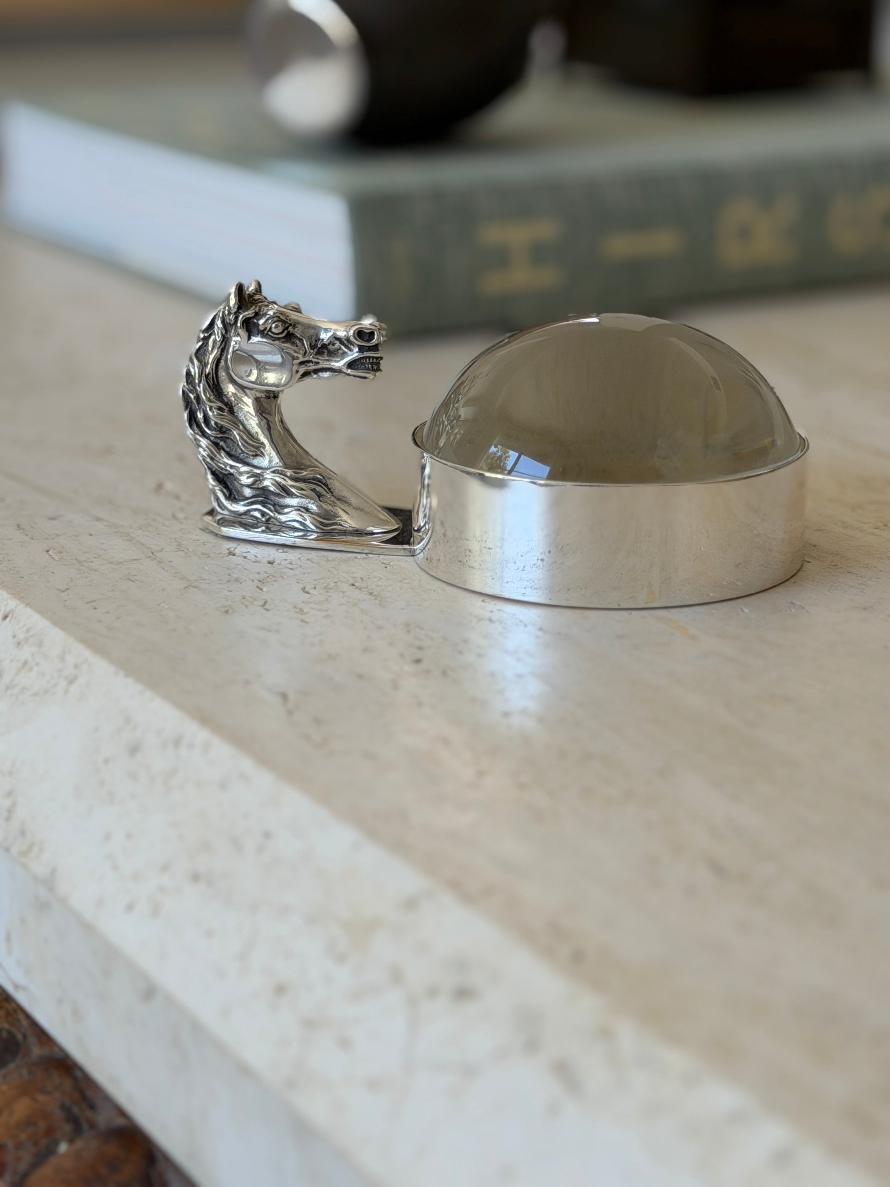 Hermès Horse Head Magnifying Glass, France c.1960 | Collectors Gene