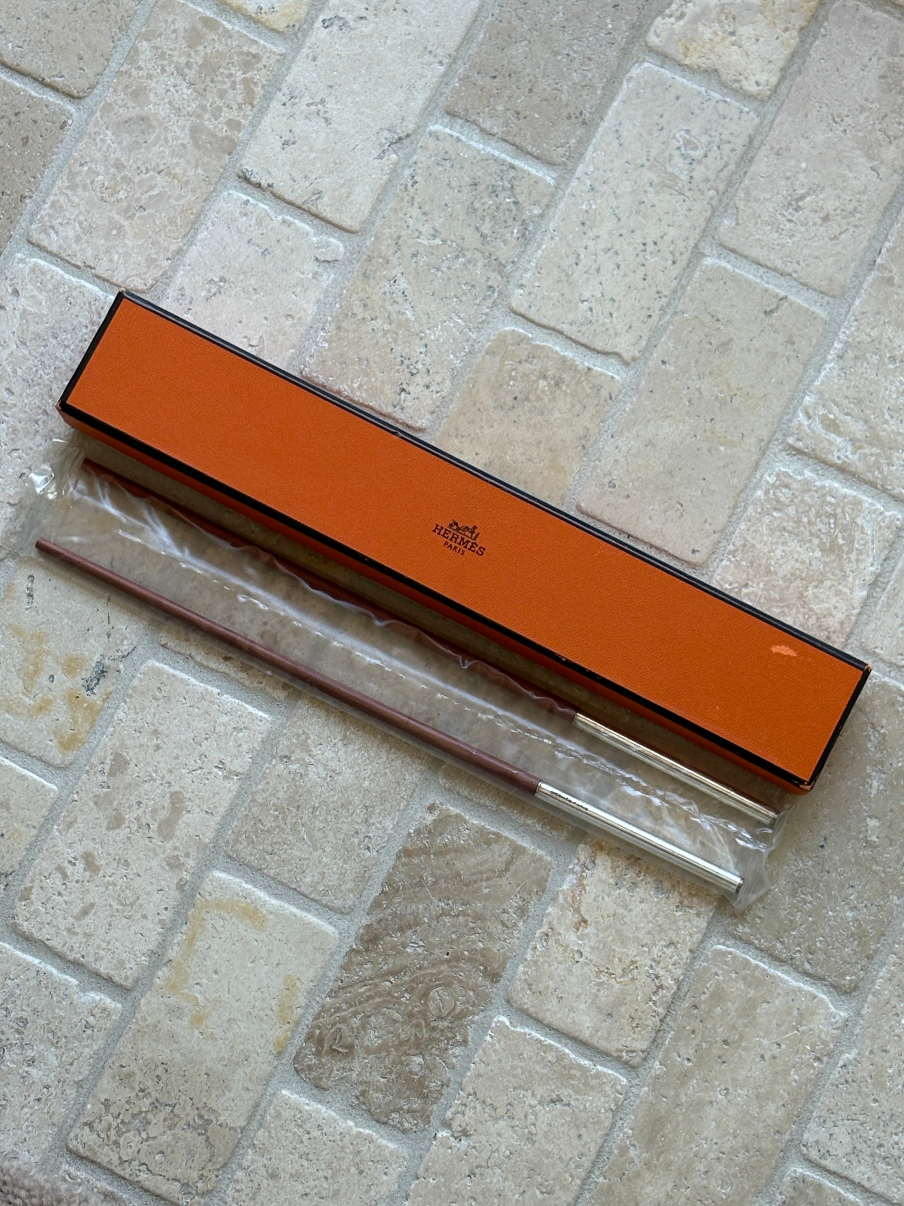 Hermès Paris Clou de Selle Chopsticks with Box | Collectors Gene