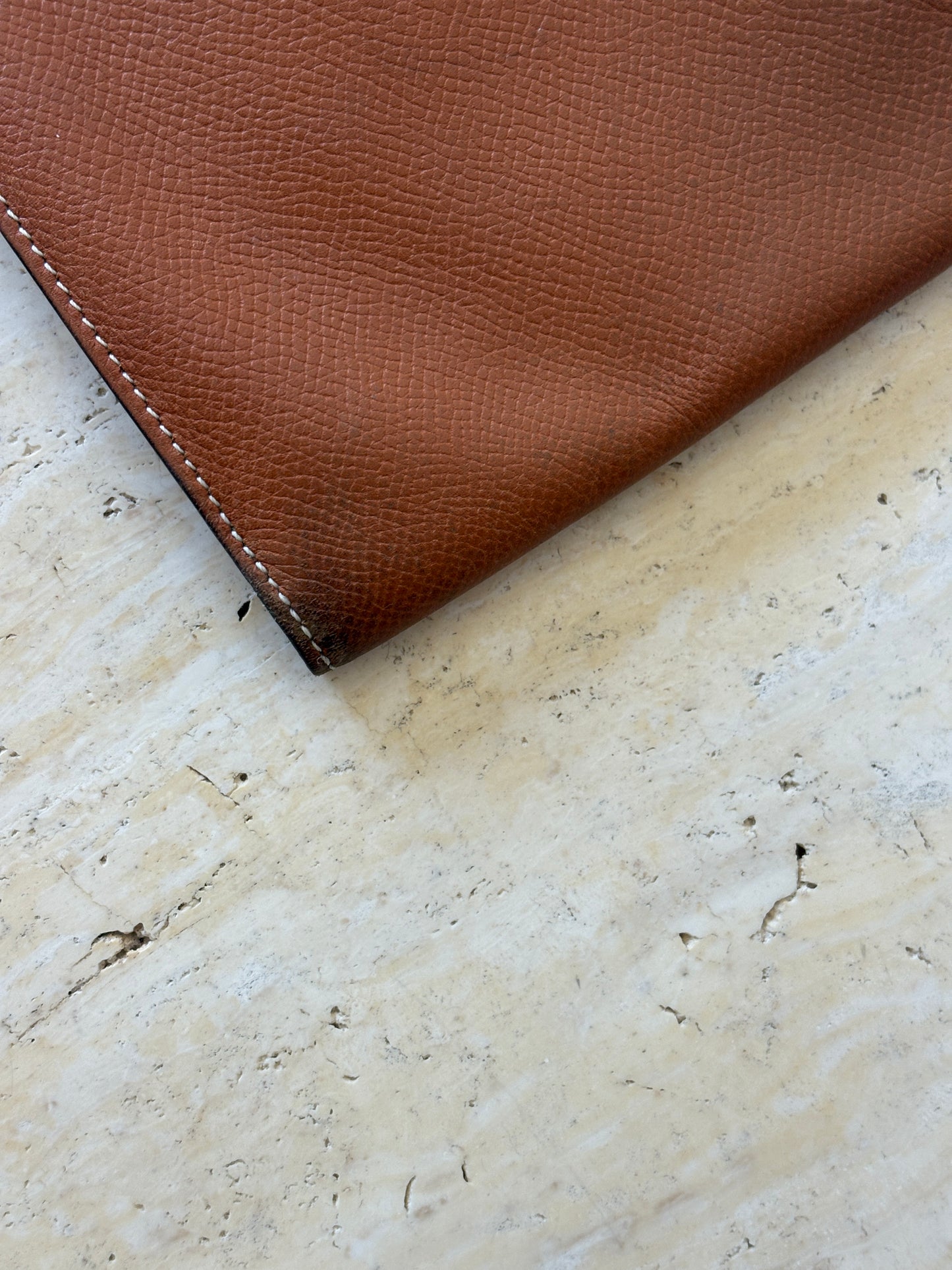 Hermès Rio Pochette Epsom Leather Clutch | Collectors Gene Vintage Shop