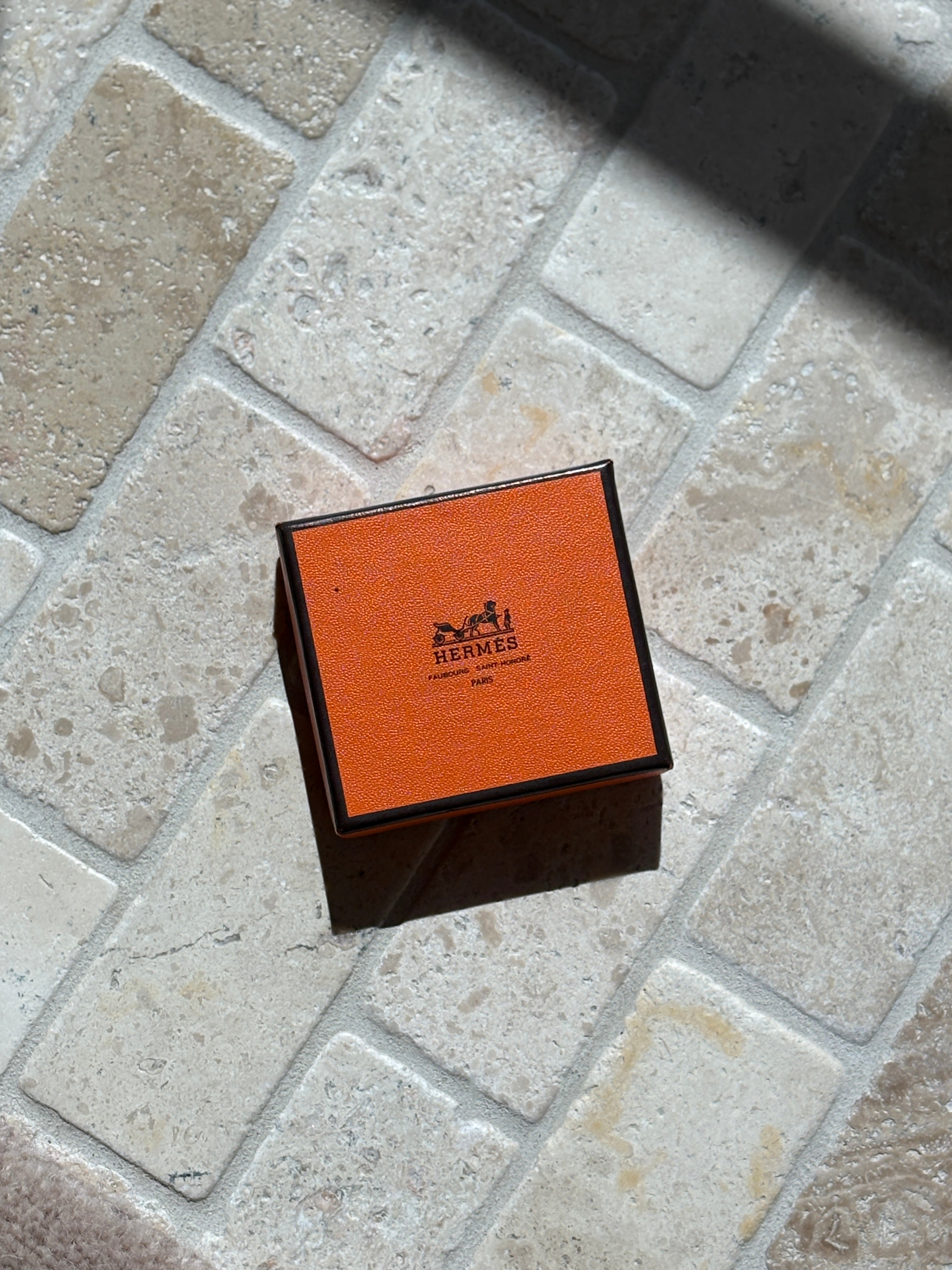 Hermes Rose Pourpre Mini Leather Photo Frame with Box K Stamp Made in France | Collectors Gene