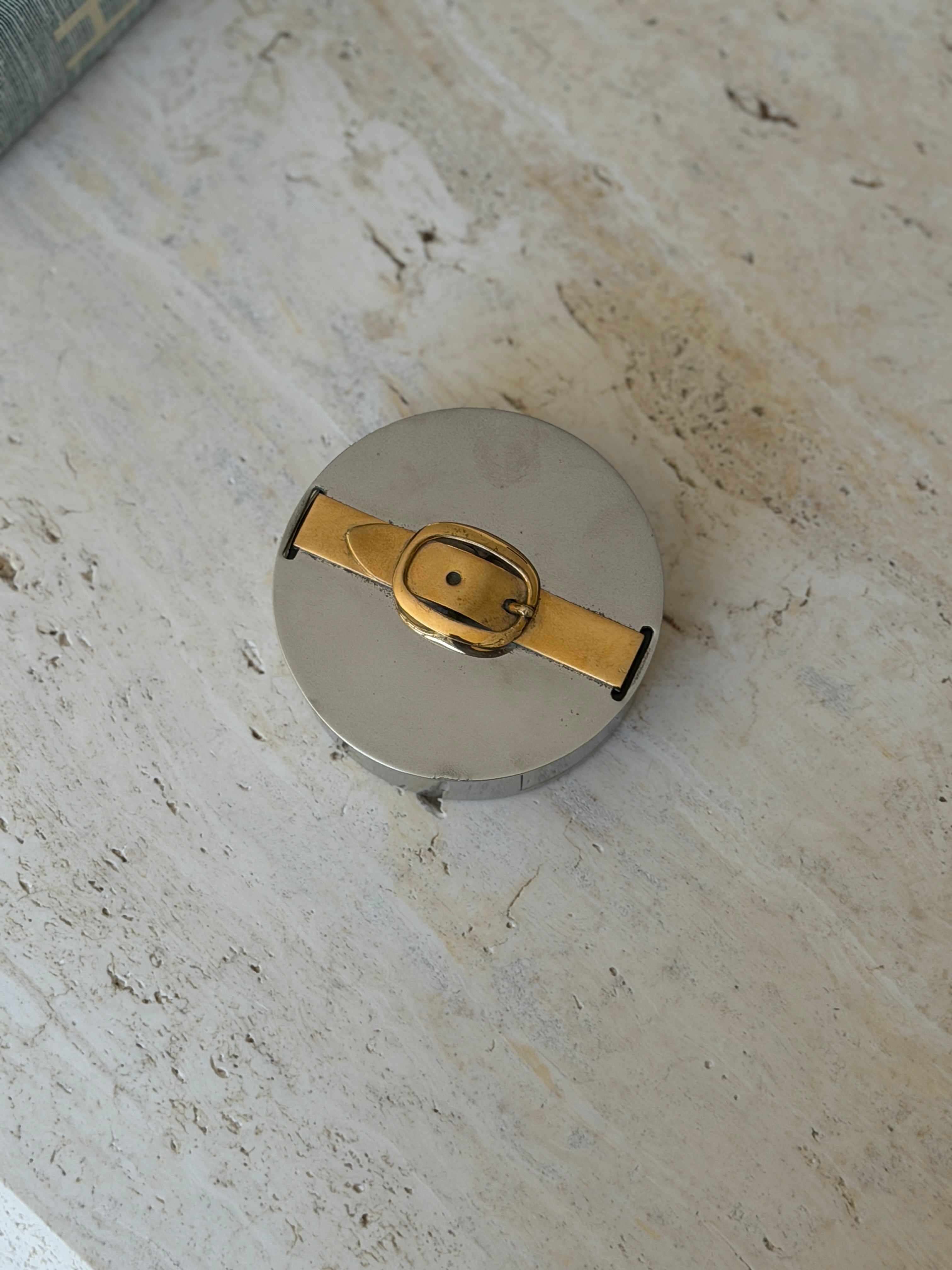 Hermes Scotch Tape Dispenser with Brass Buckle Detail - France | Collectors Gene
