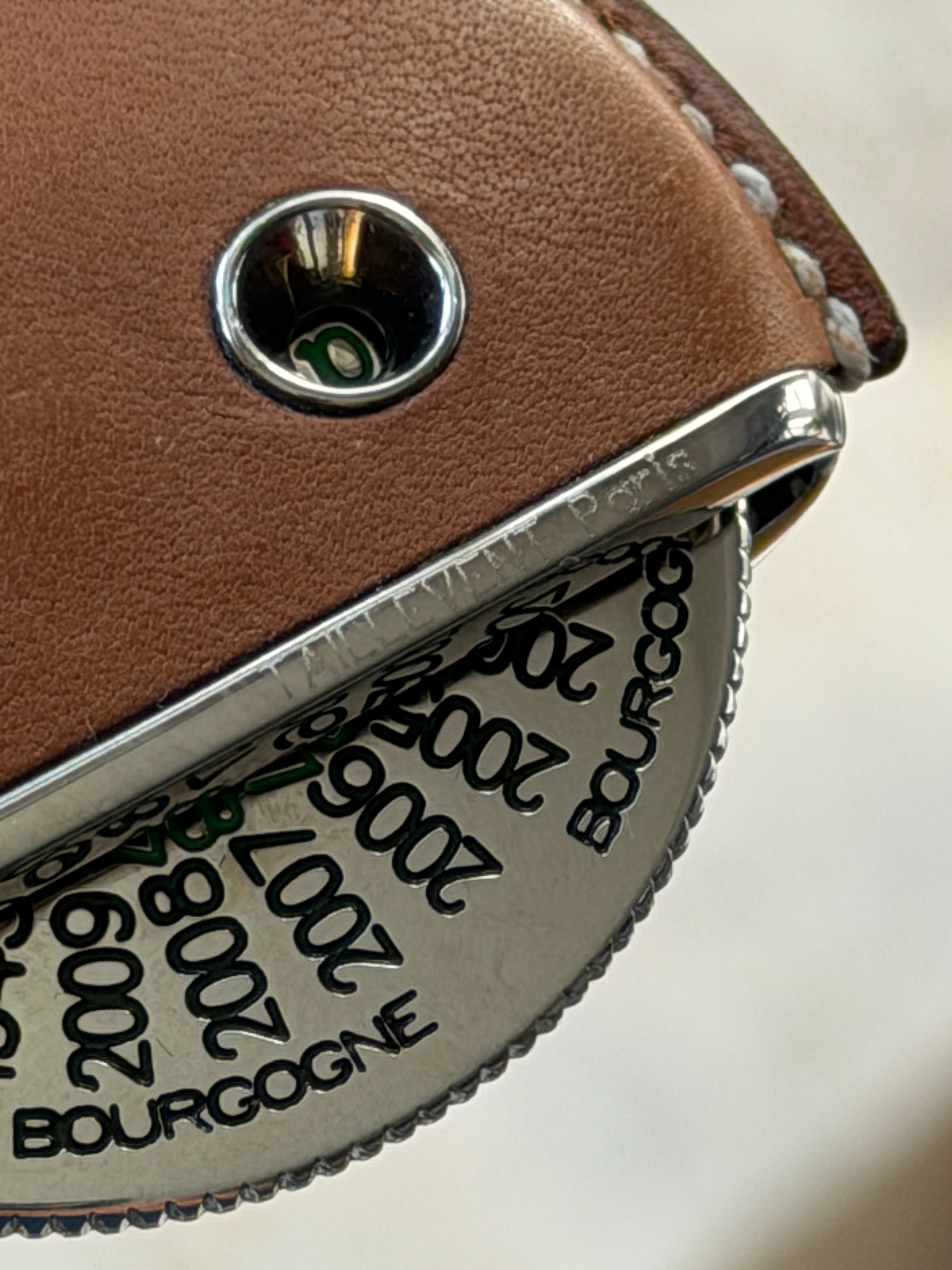 Hermes Taillevent Wine Guide in Leather Case | Collectors Gene