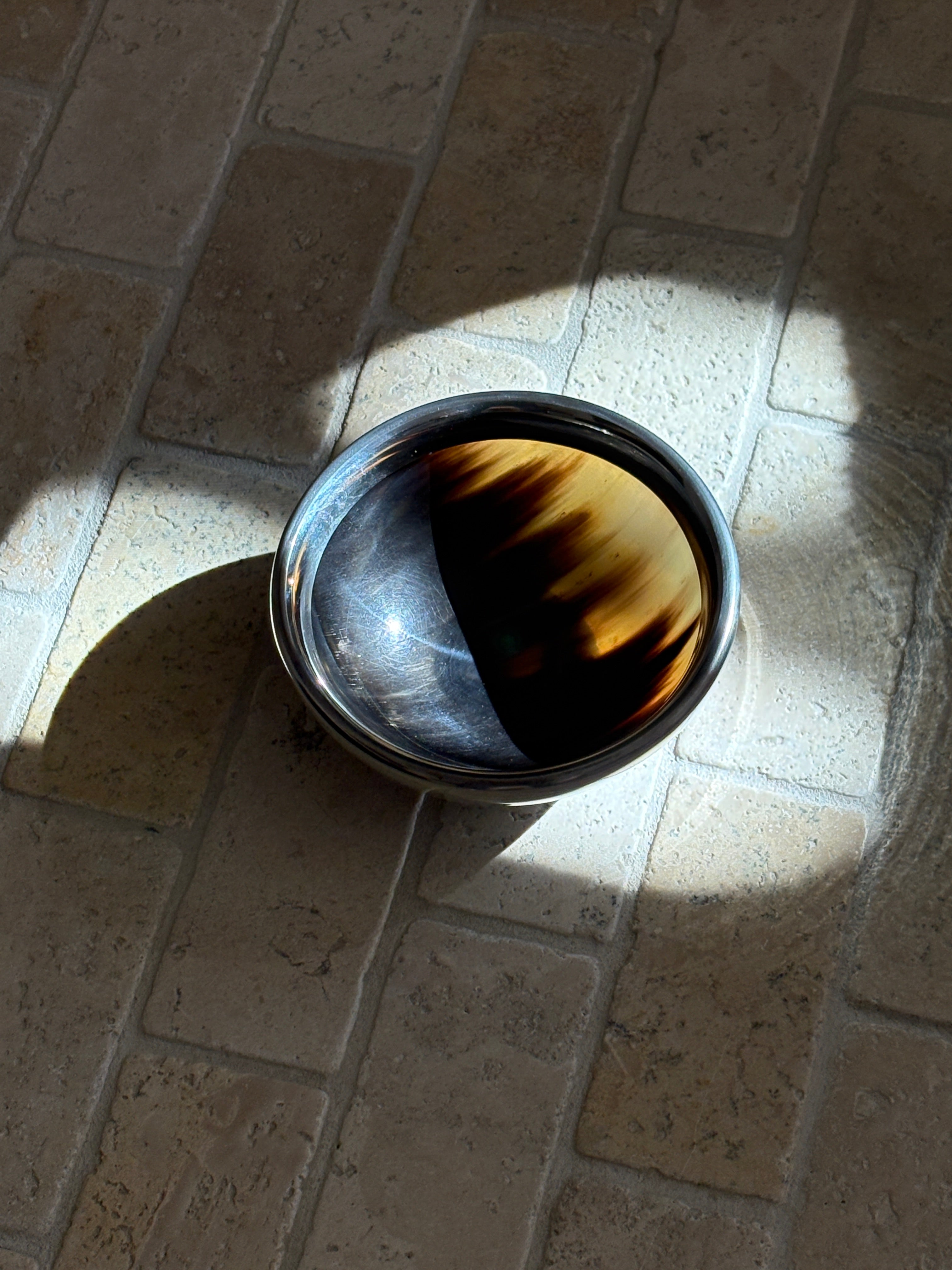 Horn & Pewter Bowl - Made in England | Collectors Gene