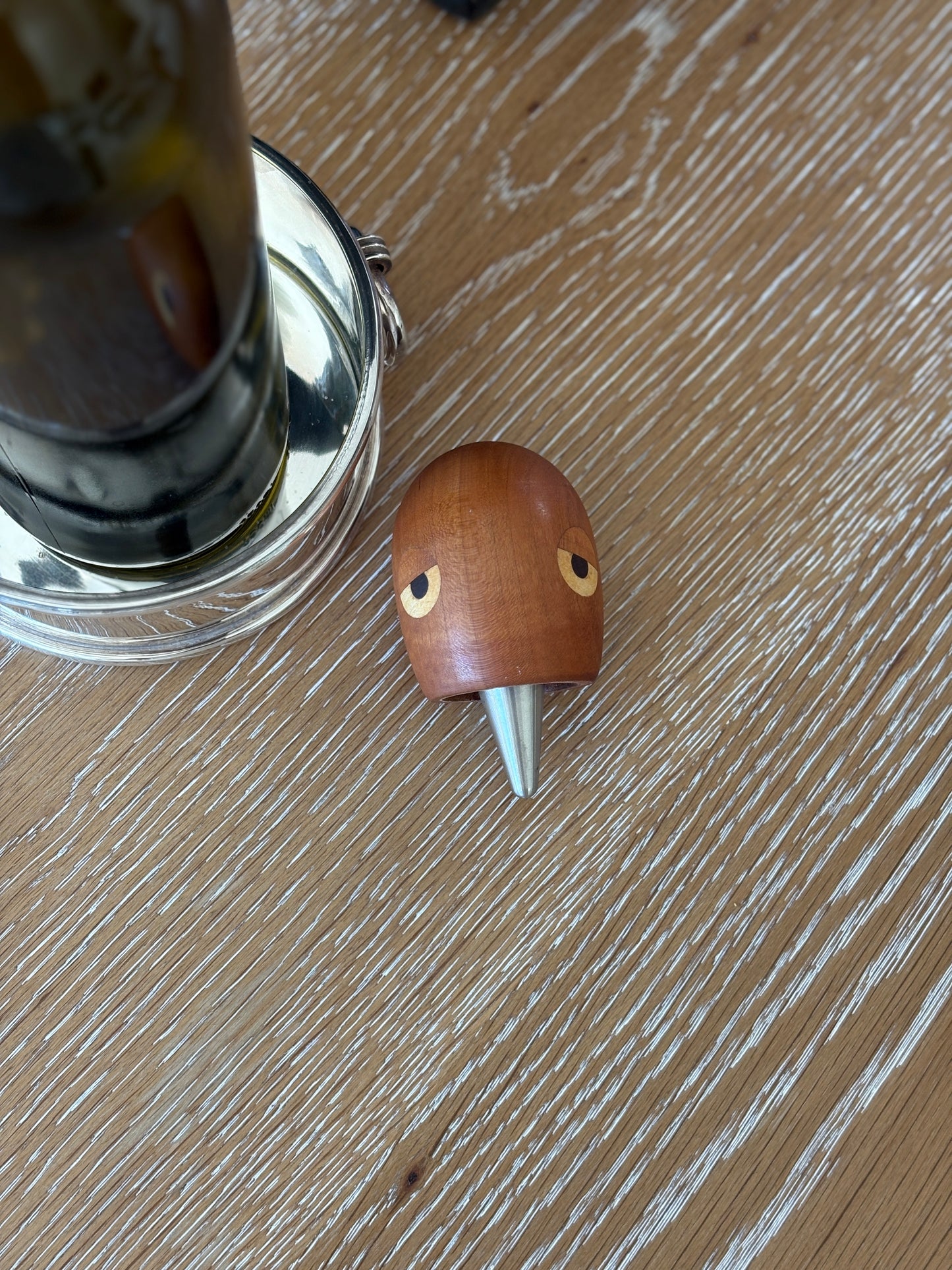 Mid-Century Modern Owl Wine Stopper | Collectors Gene Vintage Finds