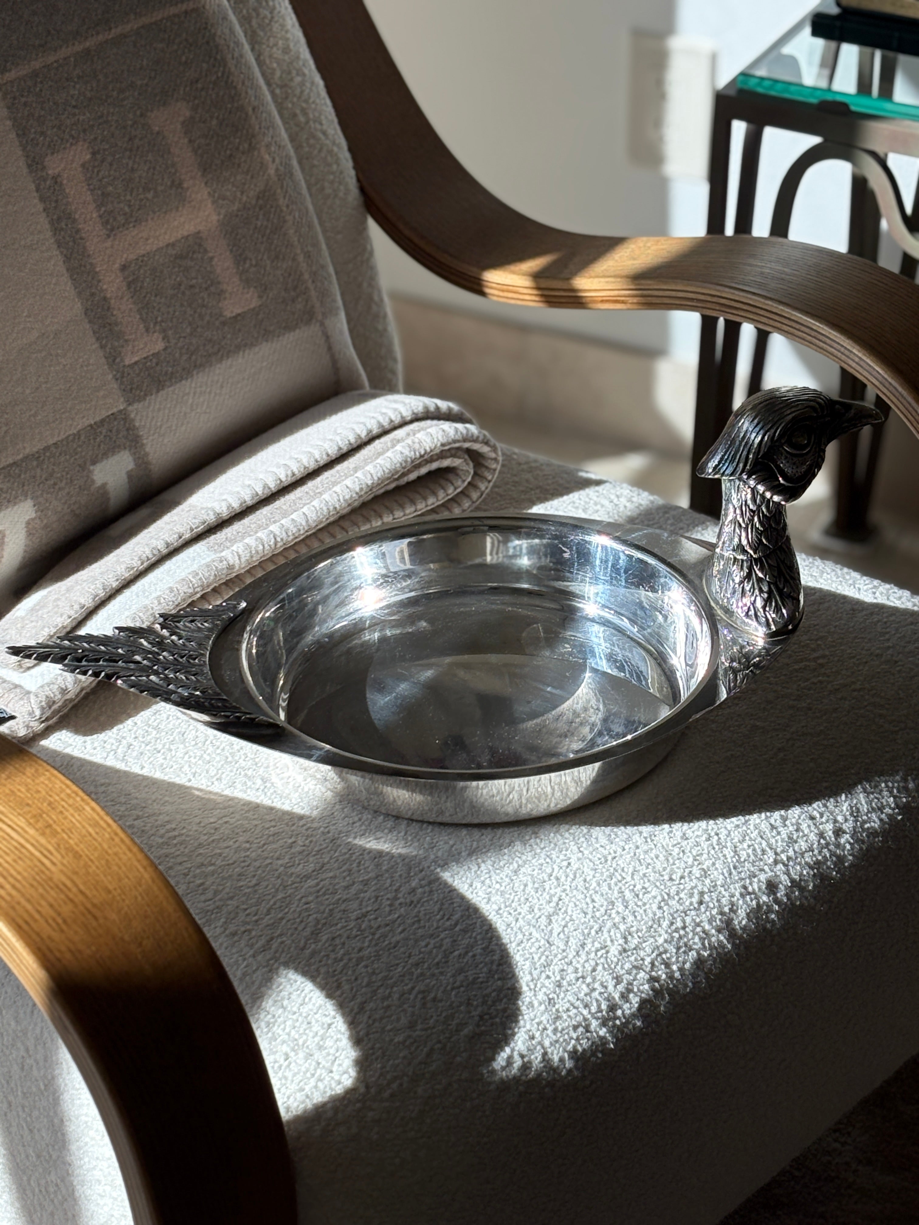 Pheasant Bird Bowl in the Style of Teghini Firenze | Collectors Gene