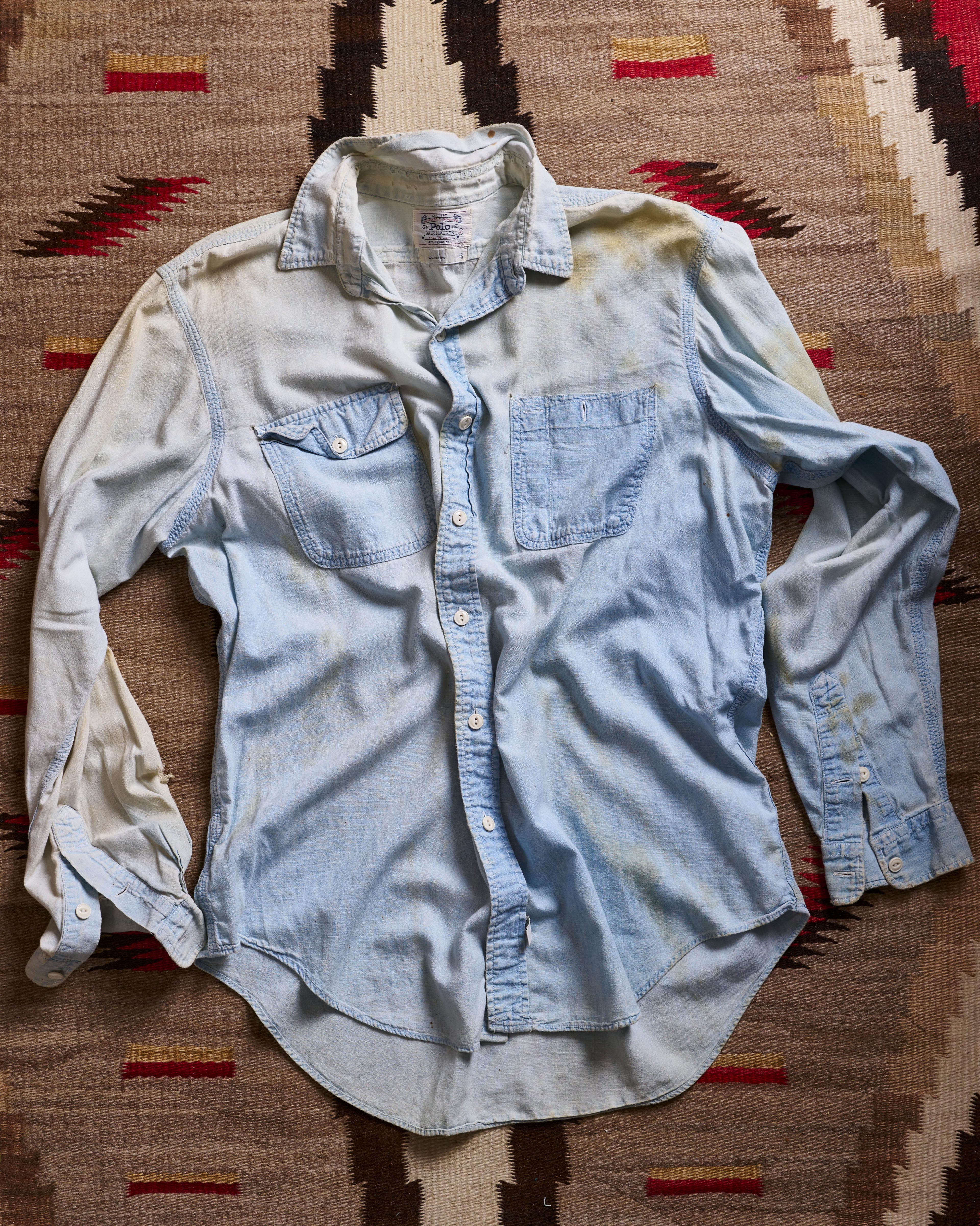 Polo Ralph Lauren Country Faded Chambray Shirt | Doug Bihlmaier
