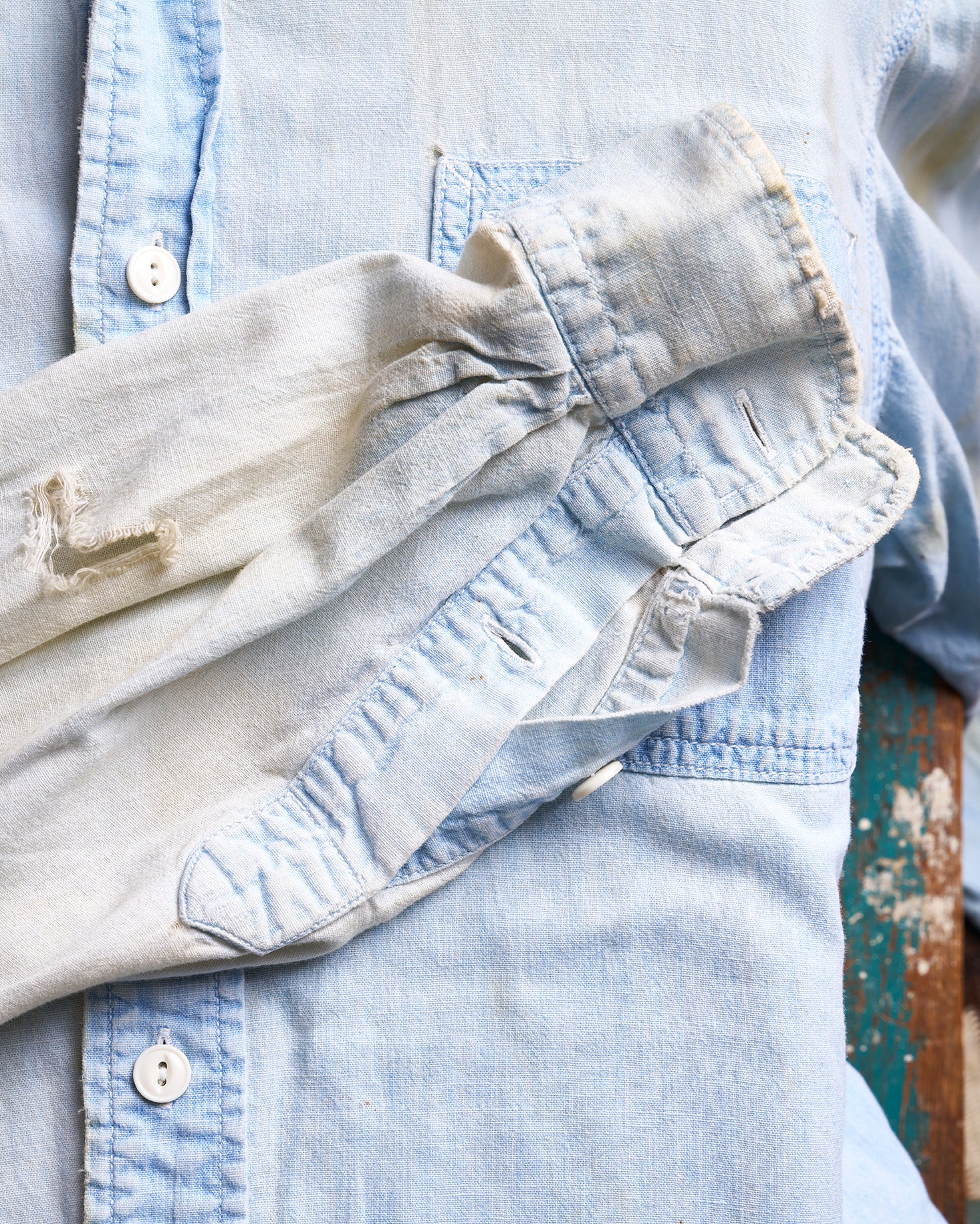 Polo Ralph Lauren Country Faded Chambray Shirt | Doug Bihlmaier