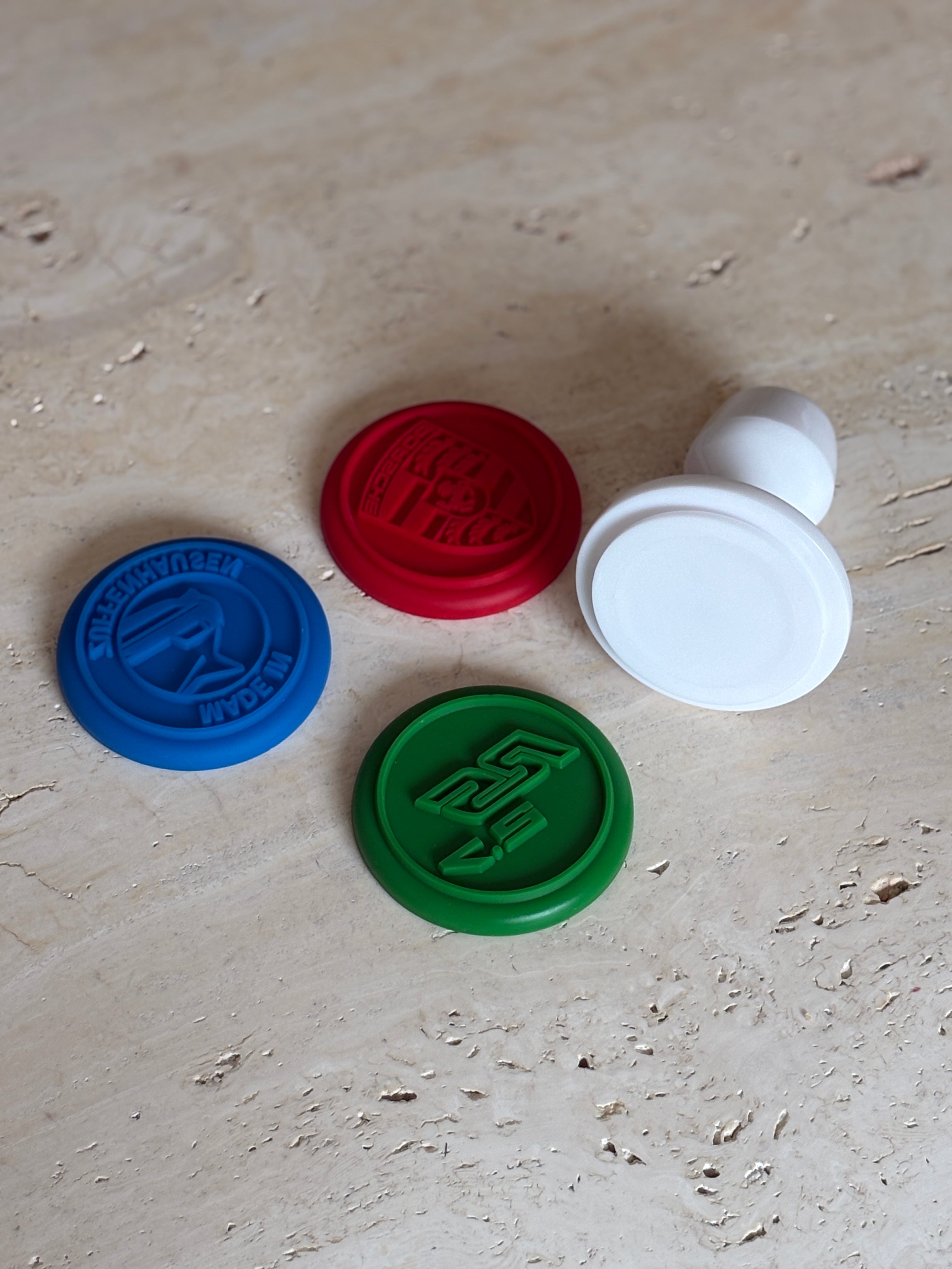 Porsche Changeable Cookie Stamp Set – RS 2.7, Crest, Zuffenhausen | Collectors Gene