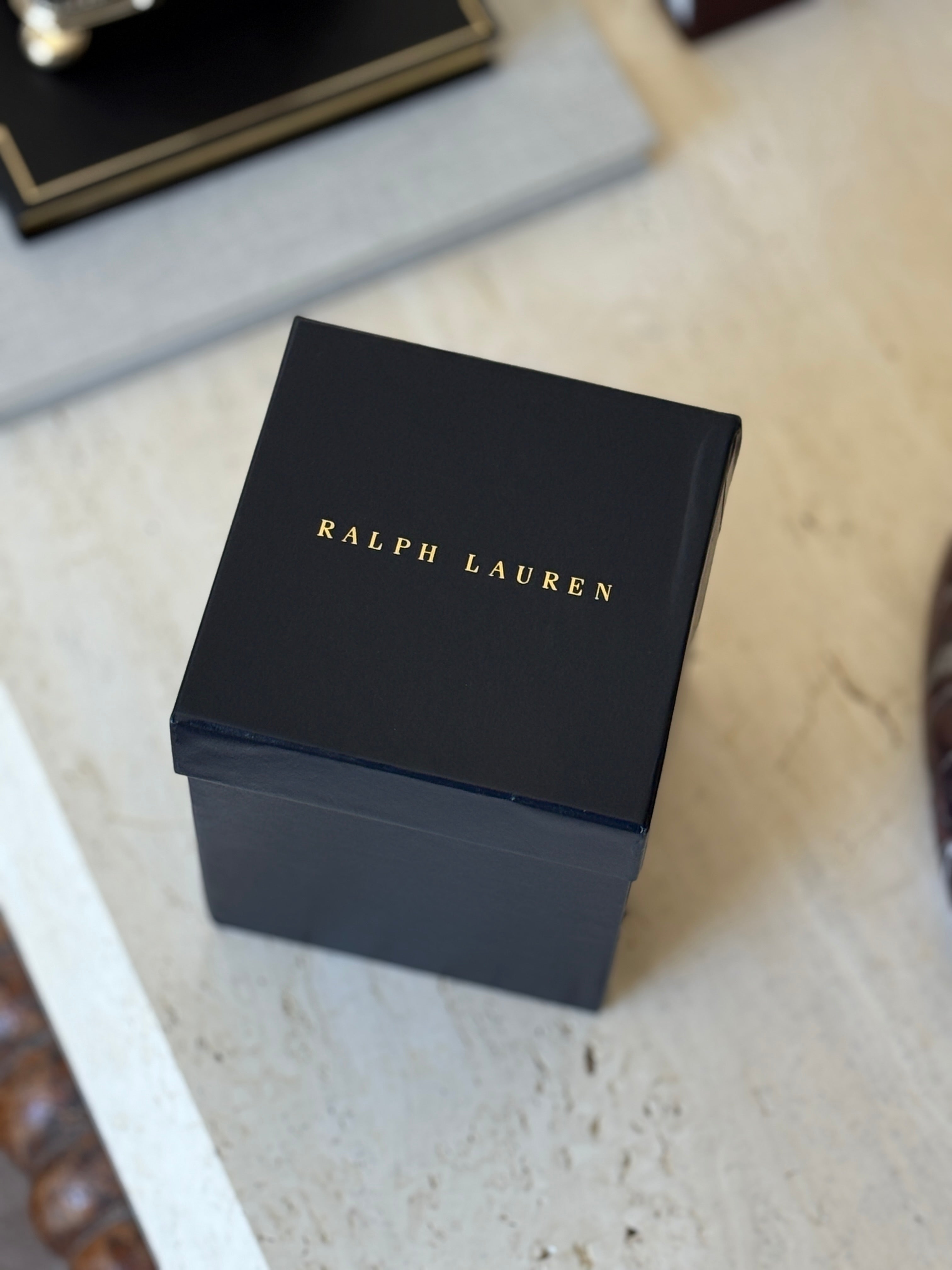 Ralph Lauren Geometric Prism Ashtray with Original Box | Collectors Gene