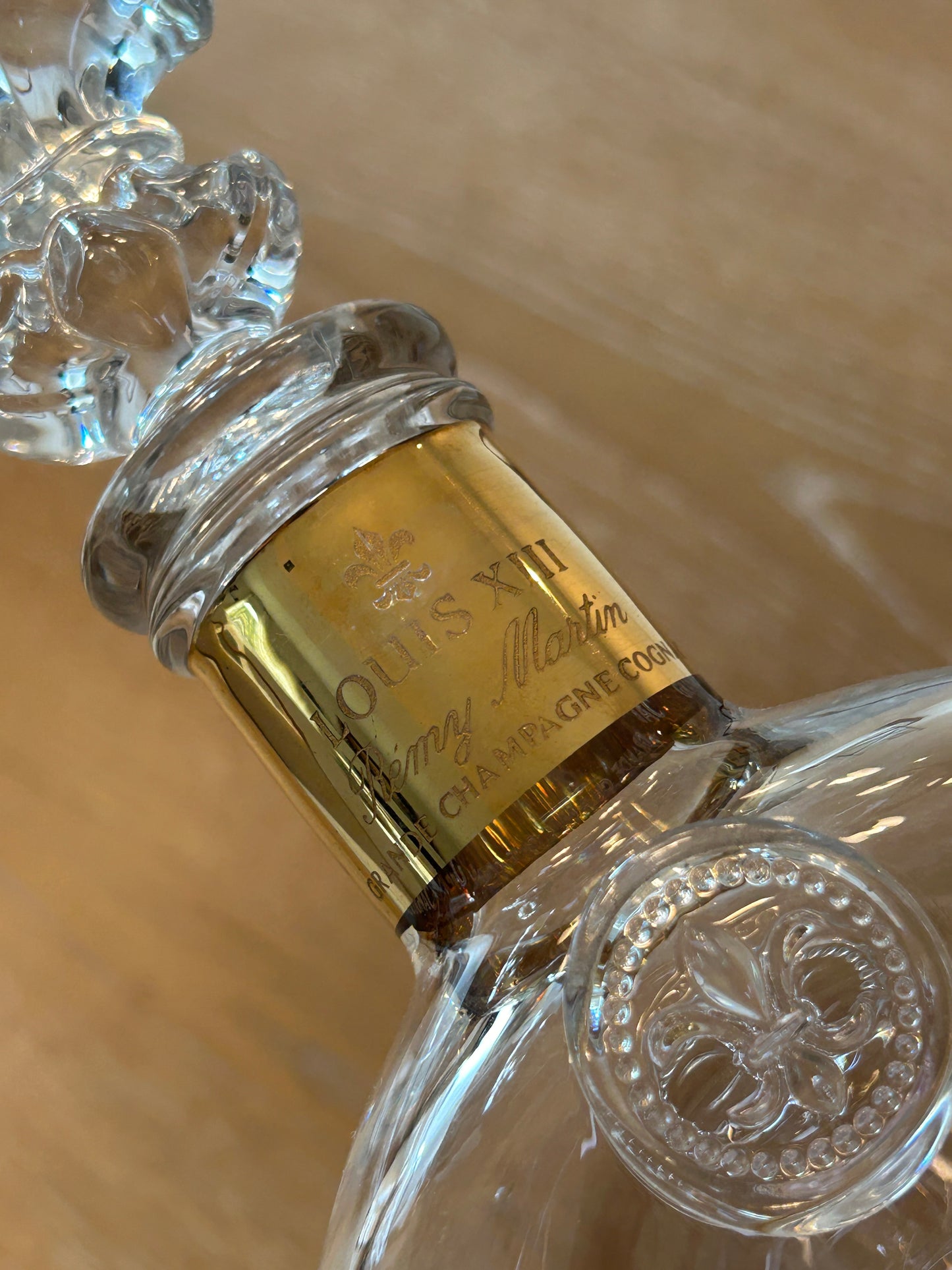 Remy Martin Louis XIII Cognac Baccarat Decanter | Collectors Gene Vintage Shop