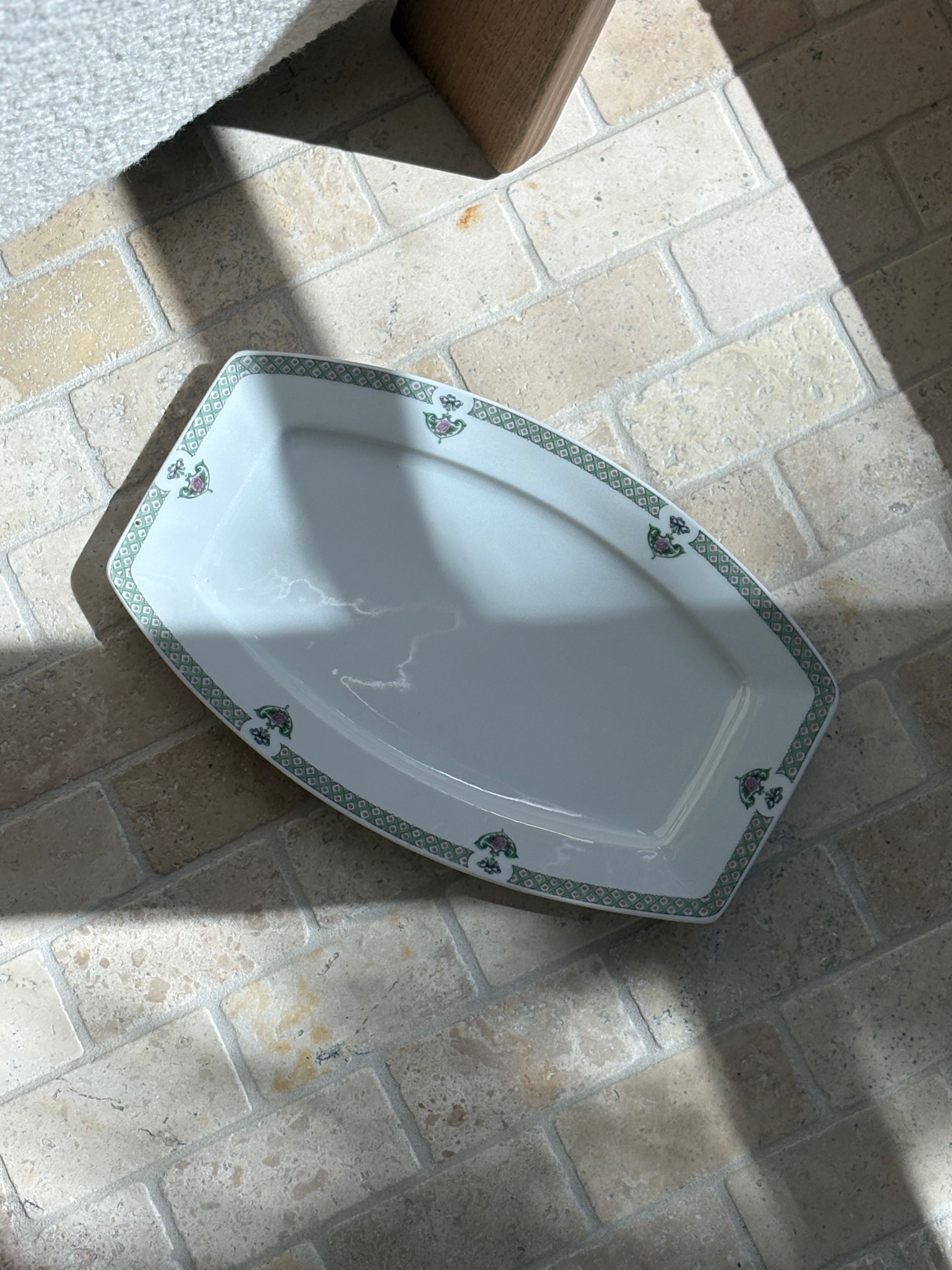 Ritz Carlton Hotel Porcelain Serving Platter by Rosenthal – Furnished by L. Barth & Son | Collectors Gene