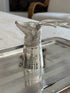 Silver-Plated Brass Stag Stirrup Cup | Collectors Gene Vintage Finds