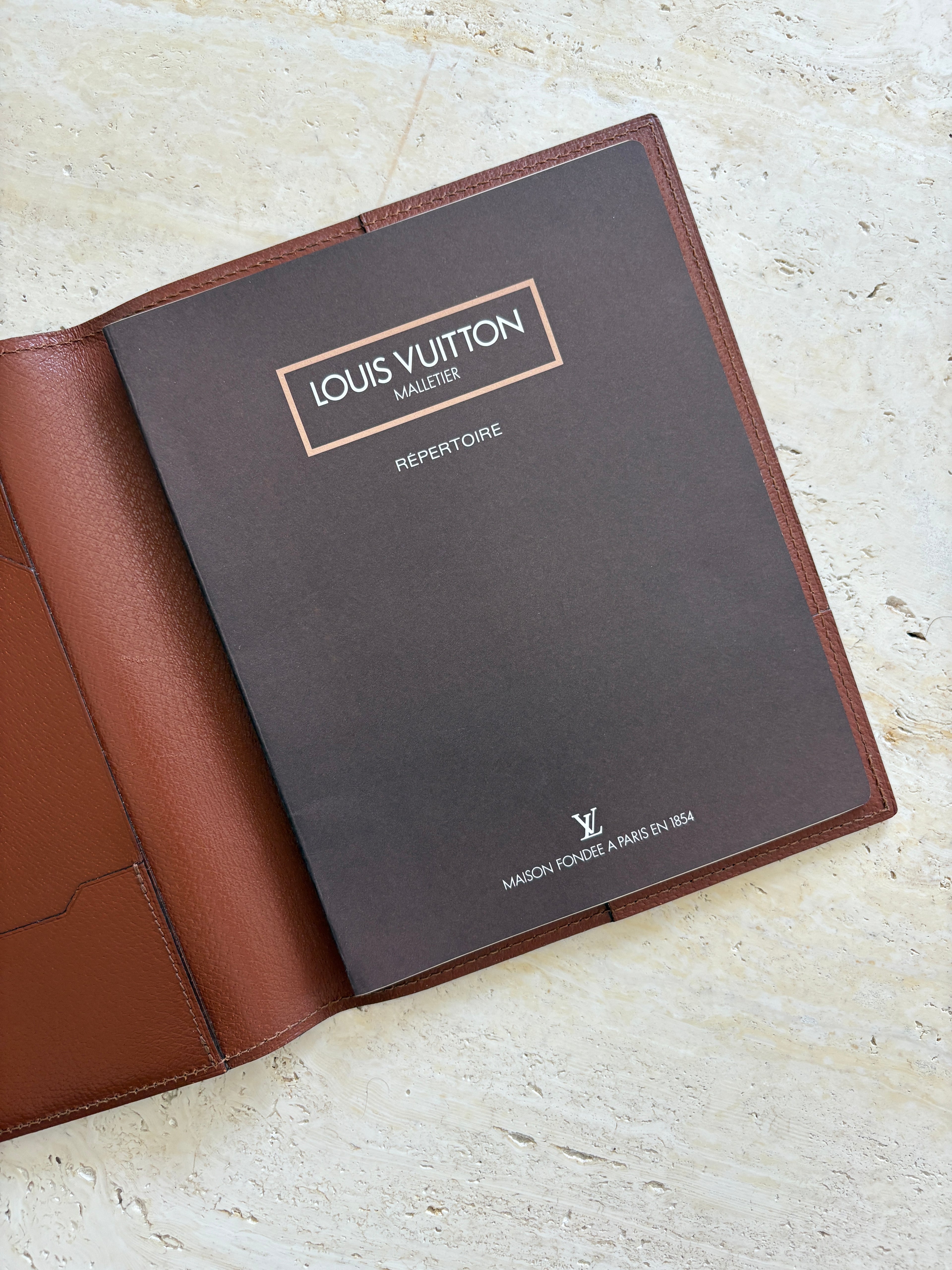 Unused LV Monogram Notebook & Repertoire Address Book | Collectors Gene Vintage Finds