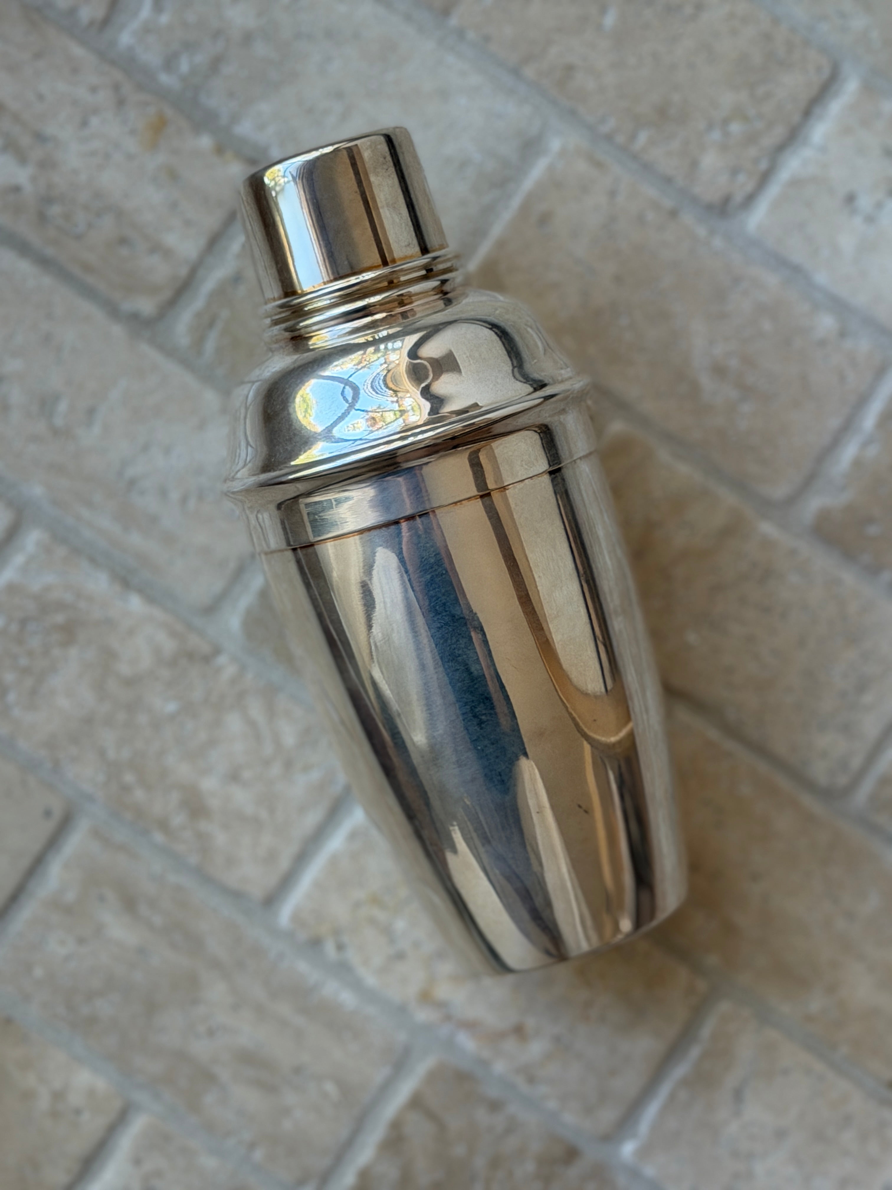 Vintage Cocktail Shaker No. 8 Classic Silver-Plated Shaker | Collectors Gene