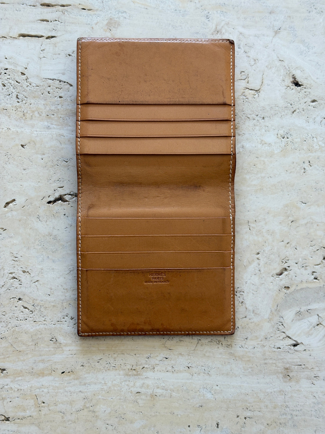 Vintage Hermès Leather Wallet | Collectors Gene Vintage Shop
