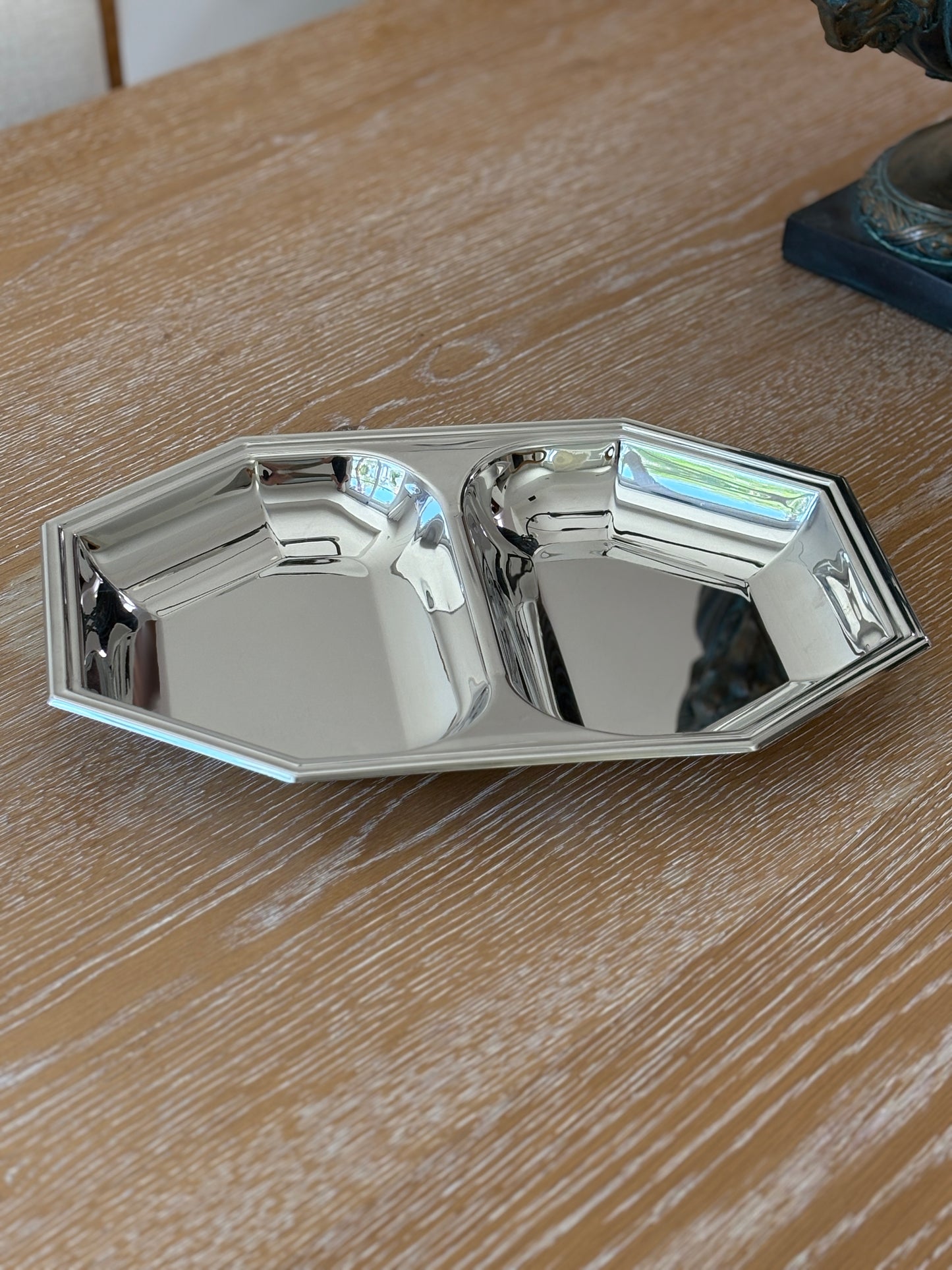 Jean Couzon Octagonal Divided Serving Tray | Collectors Gene Vintage Shop