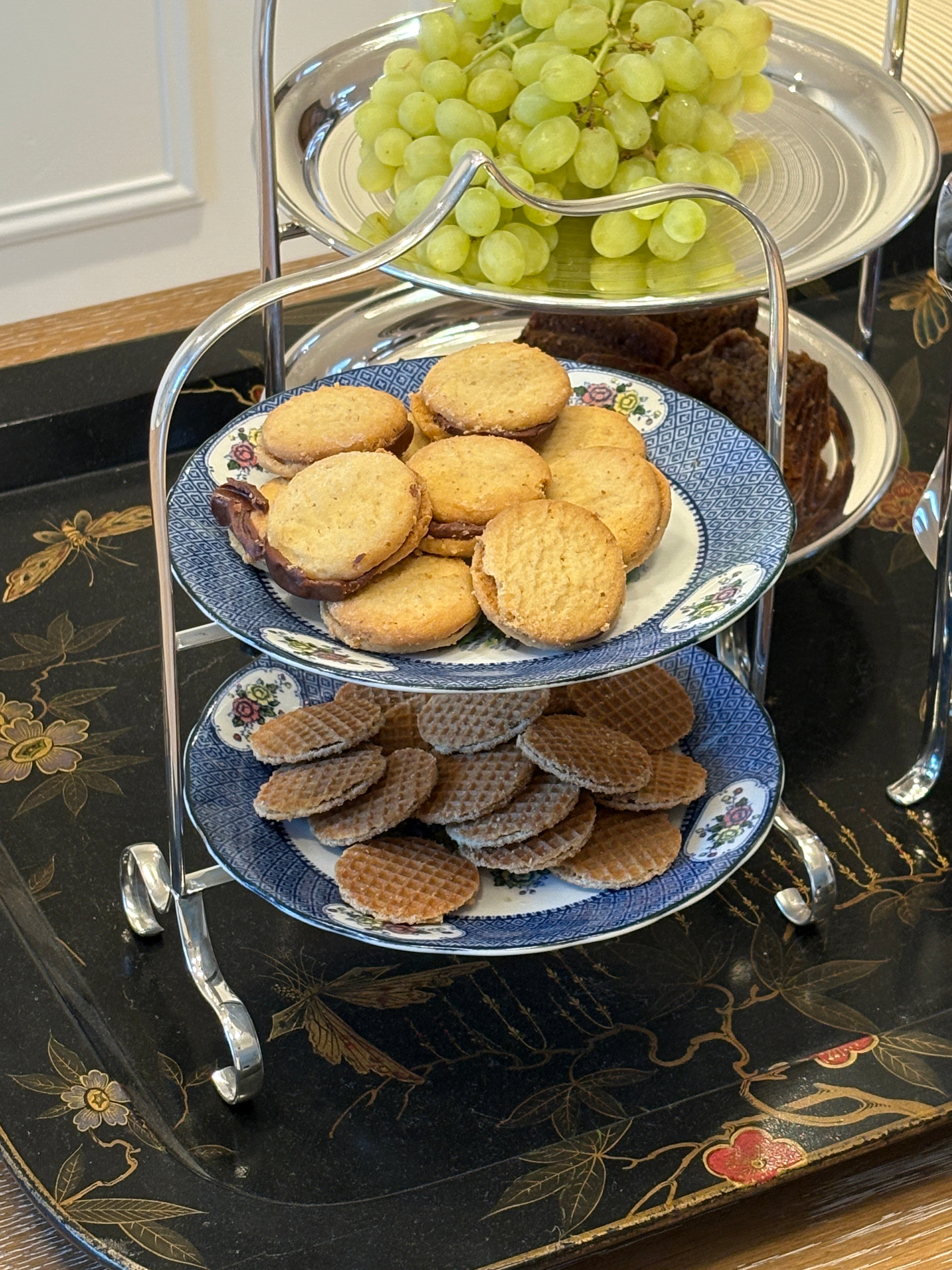 Vintage Tiered Silver Serving Trays | Collectors Gene