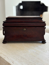 1815 English Regency Mahogany Antique Tea Caddy | Collectors Gene Collectibles
